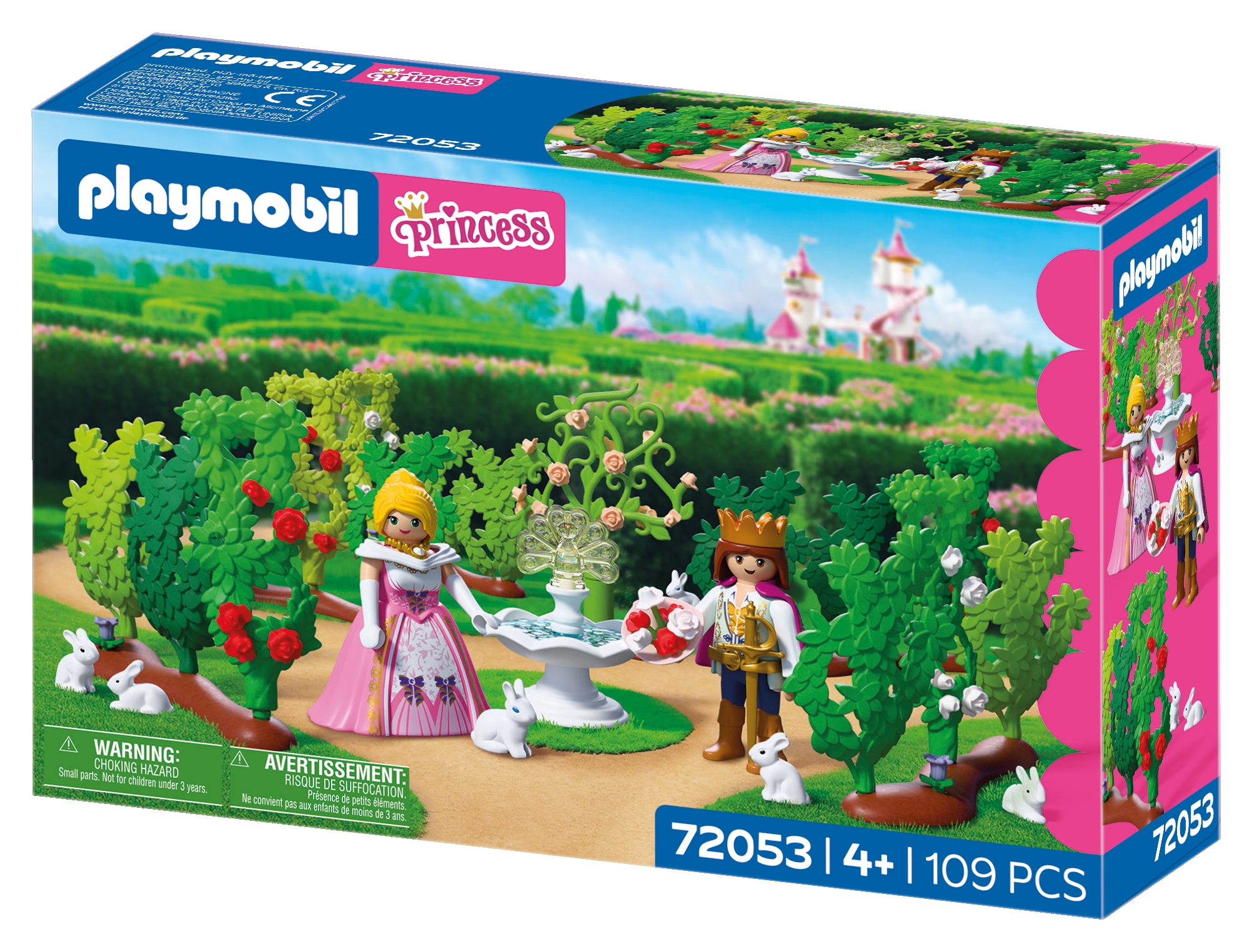 Playmobil® Konstruktions-Spielset »Königlicher Irrgarten (72053), Princess« Made in Europe