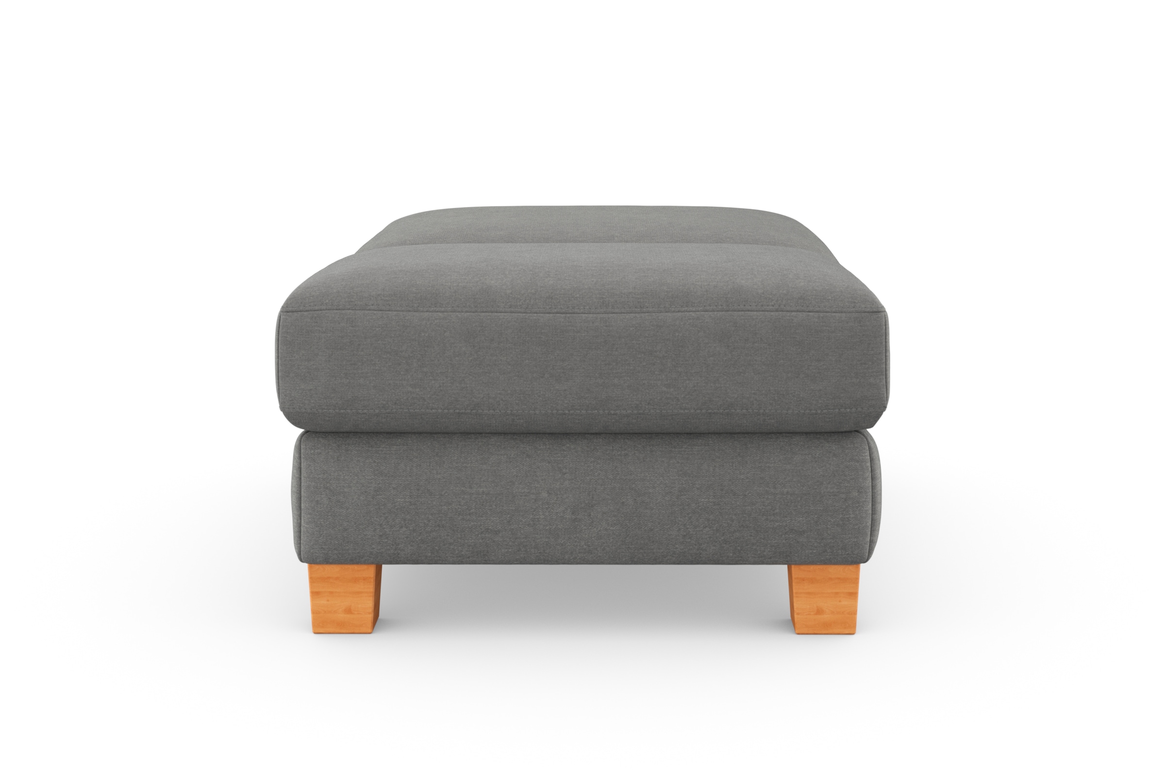 sit&more Polsterhocker »Dundee«, mit Klappfunktion, Federkern und hochwertigen Massivholzfüßen