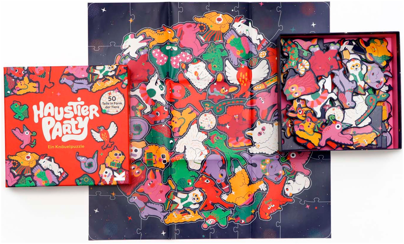 Laurence King Puzzle »Haustier-Party«