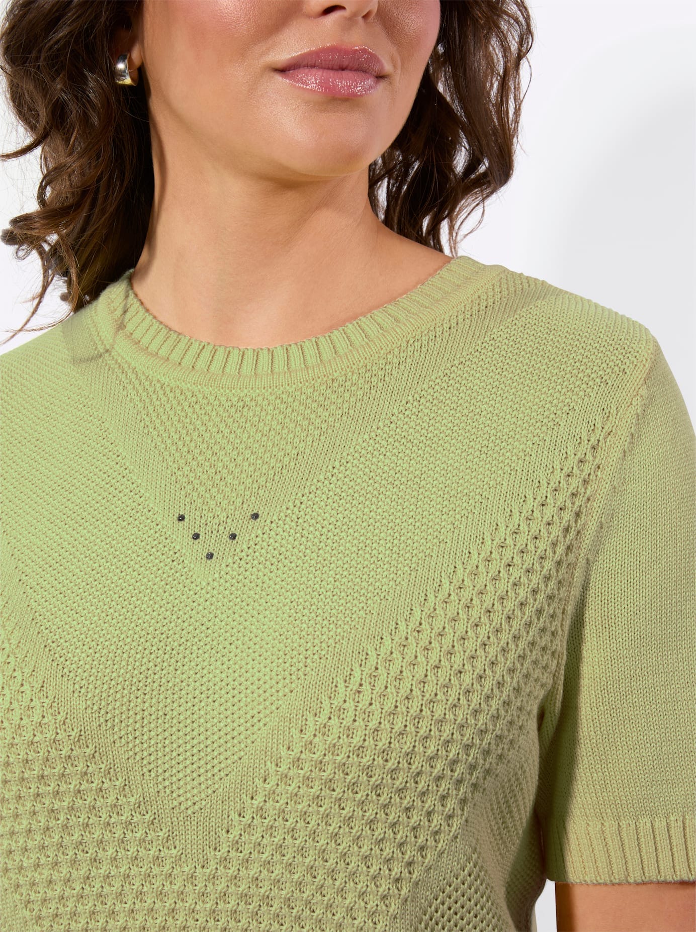 Casual Looks Kurzarmpullover »Kurzarm-Pullover«