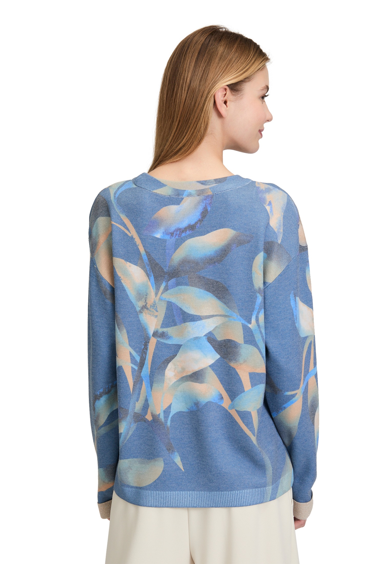 Betty Barclay Rundhalspullover »Feinstrickpullover mit Print«