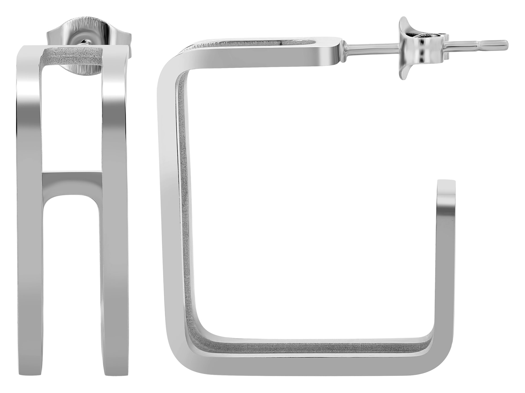 Adelia´s Paar Ohrhänger »Damen Ohrringe aus Edelstahl«