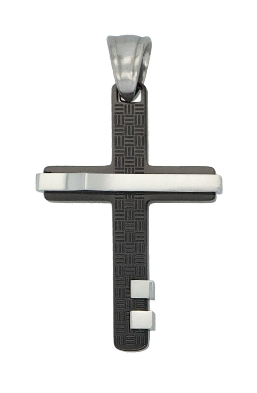 Adelia´s Kreuzanhänger »Unisex Anhänger ¿ Kreuz Kreuzanhänger aus Edelstahl«