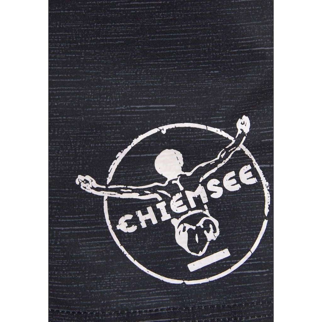 Chiemsee Badeshorts »Melange Kids«, mit Logoprint