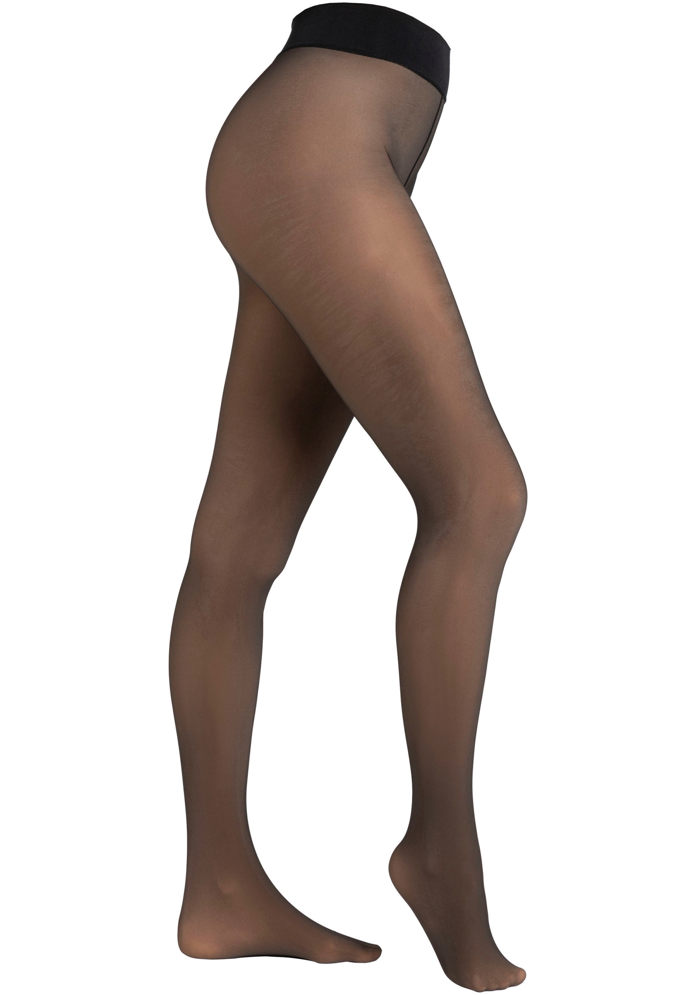 Camano Strumpfhose »comfort«, (1er Pack), Thermo Warm & Transparent Tights, 120DEN, Komfort-Baumwollzwickel