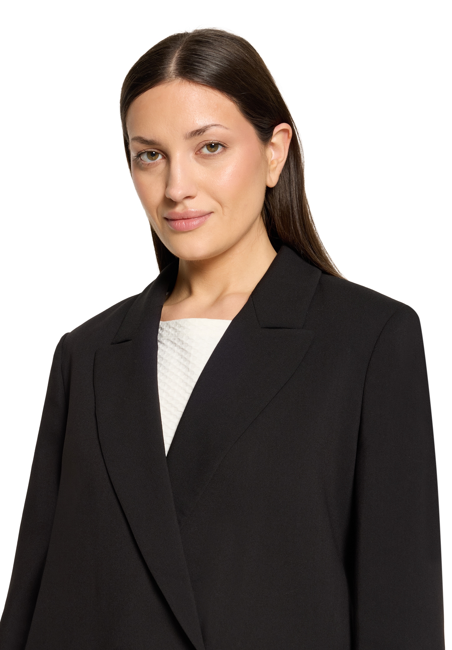 Betty&Co Longblazer »Longblazer mit Reverskragen«