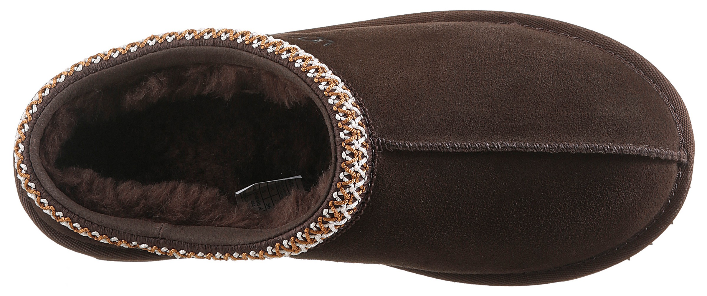 UGG Hausschuh »K TASMAN II«  , Plateau Clog, Mule, Pantoffel mit Lammwolle