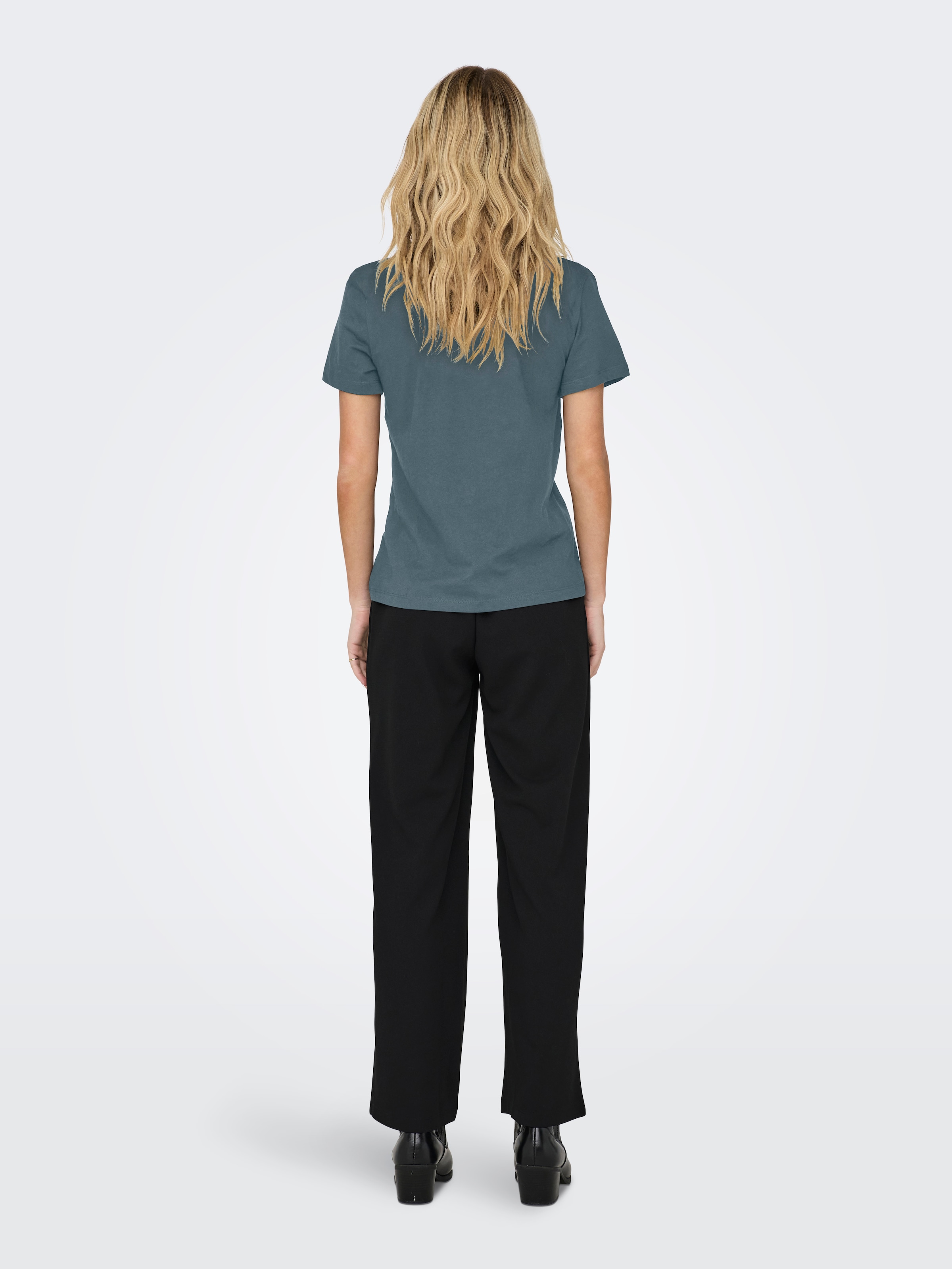 ONLY Kurzarmshirt »ONLKITA LIFE REG S/S MIX TOP CS JRS EX.«