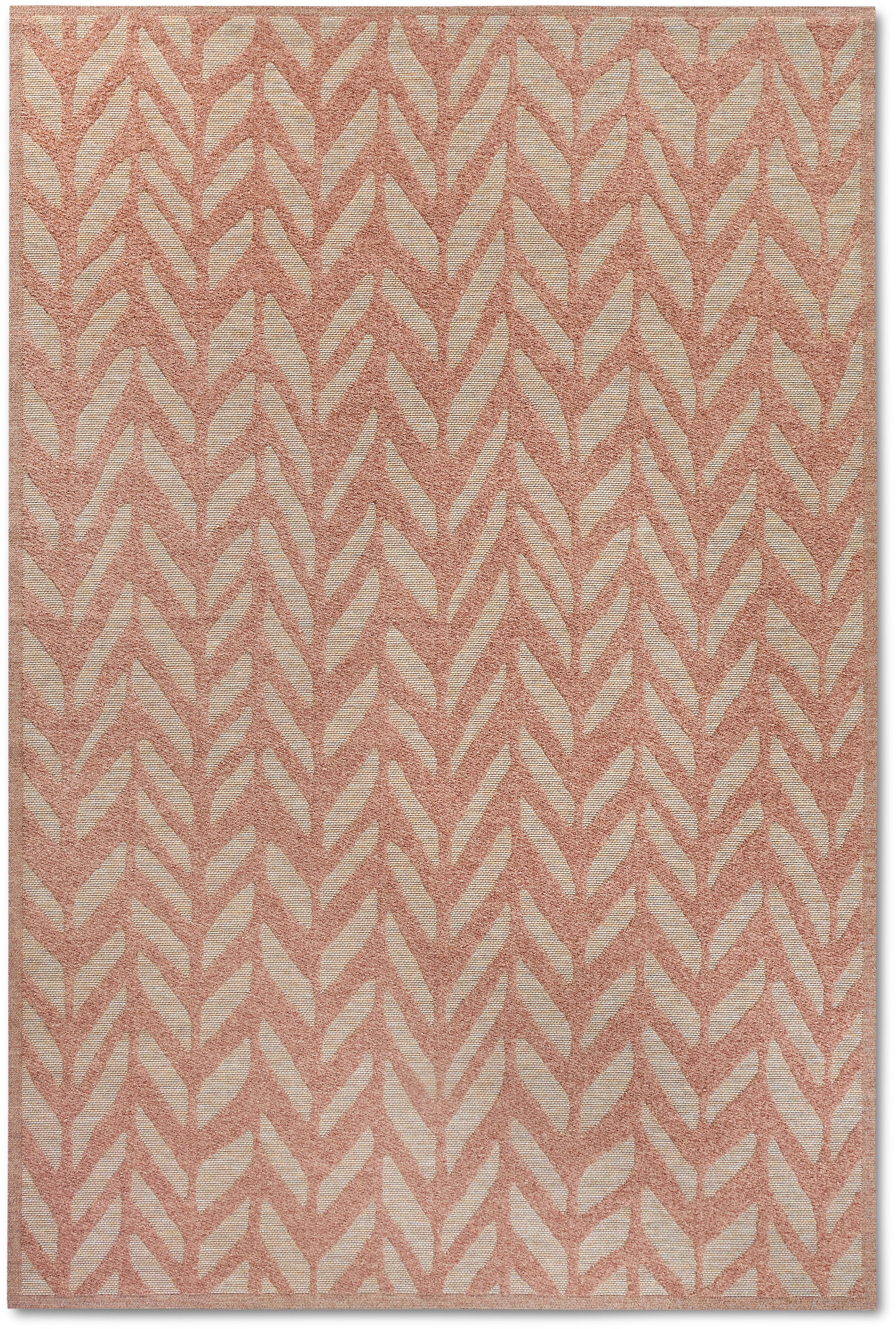 Villeroy & Boch Outdoorteppich »Georgette«, rechteckig, 4 mm Höhe, In-& Outdoor, Flachgewebe, wetterfest, Terrasse, Balkon, modern, Trend
