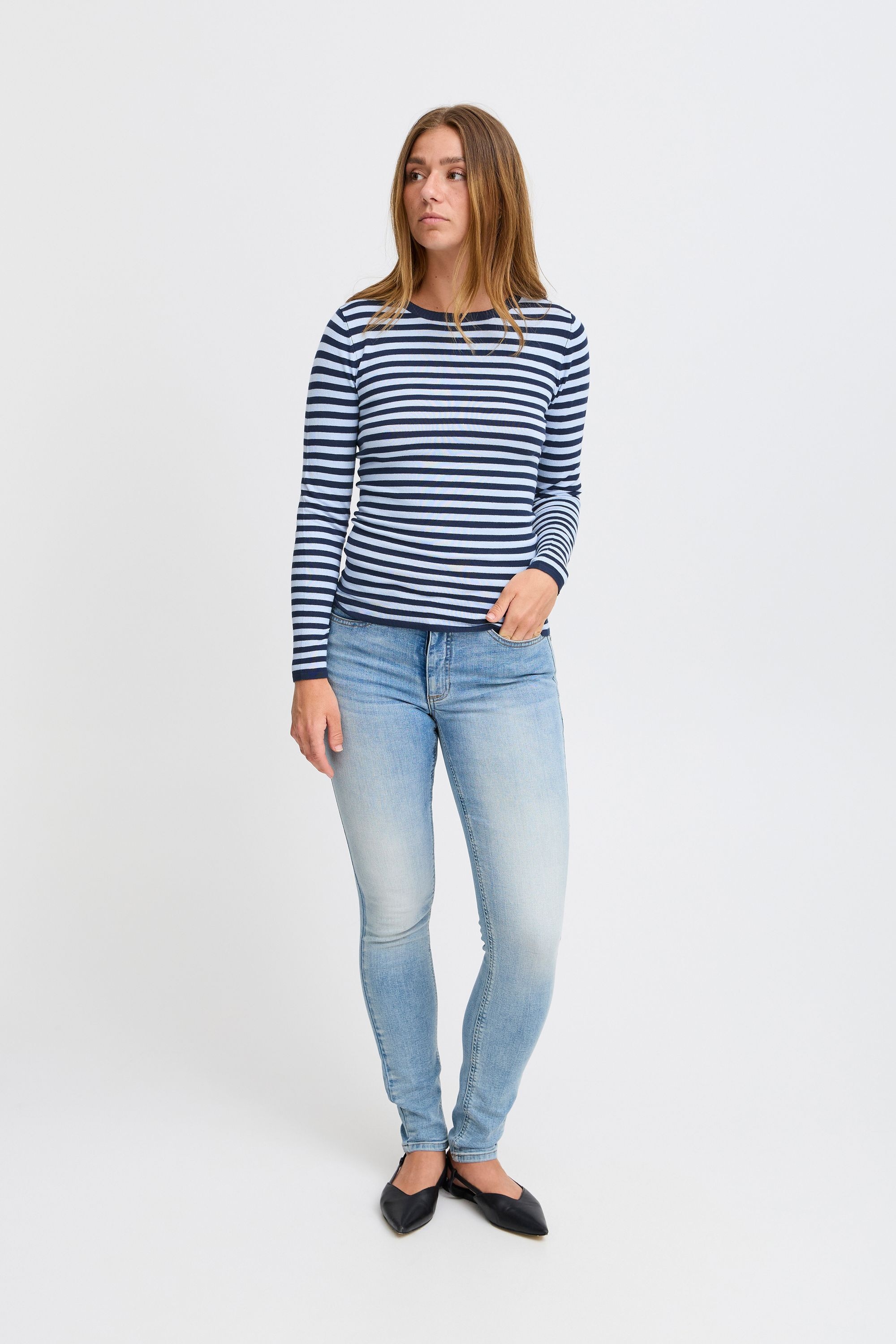 Ichi Strickfleece-Pullover »Strickpullover IHDiane«