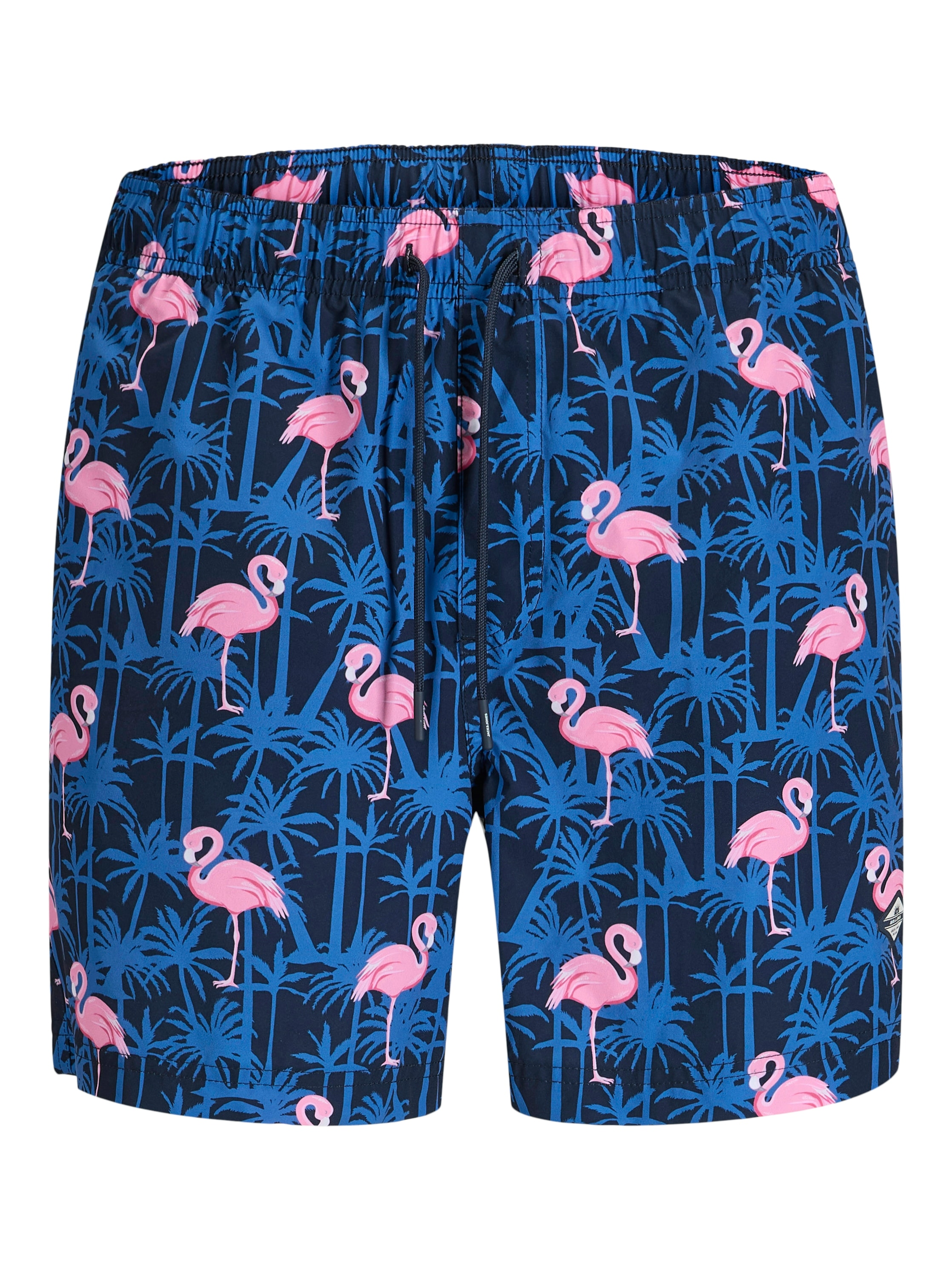 Jack & Jones Badeshorts »JPSTMAUI VIBES NOVELTY AOP SWIM SHORT SN« Kunstfaser