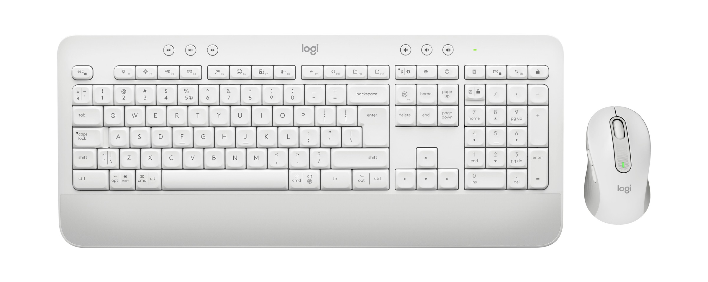 Logitech Tastatur »Signature MK650 Combo For Business«, (Fn-Tasten-Windows-Sperrtaste-Ziffernblock)