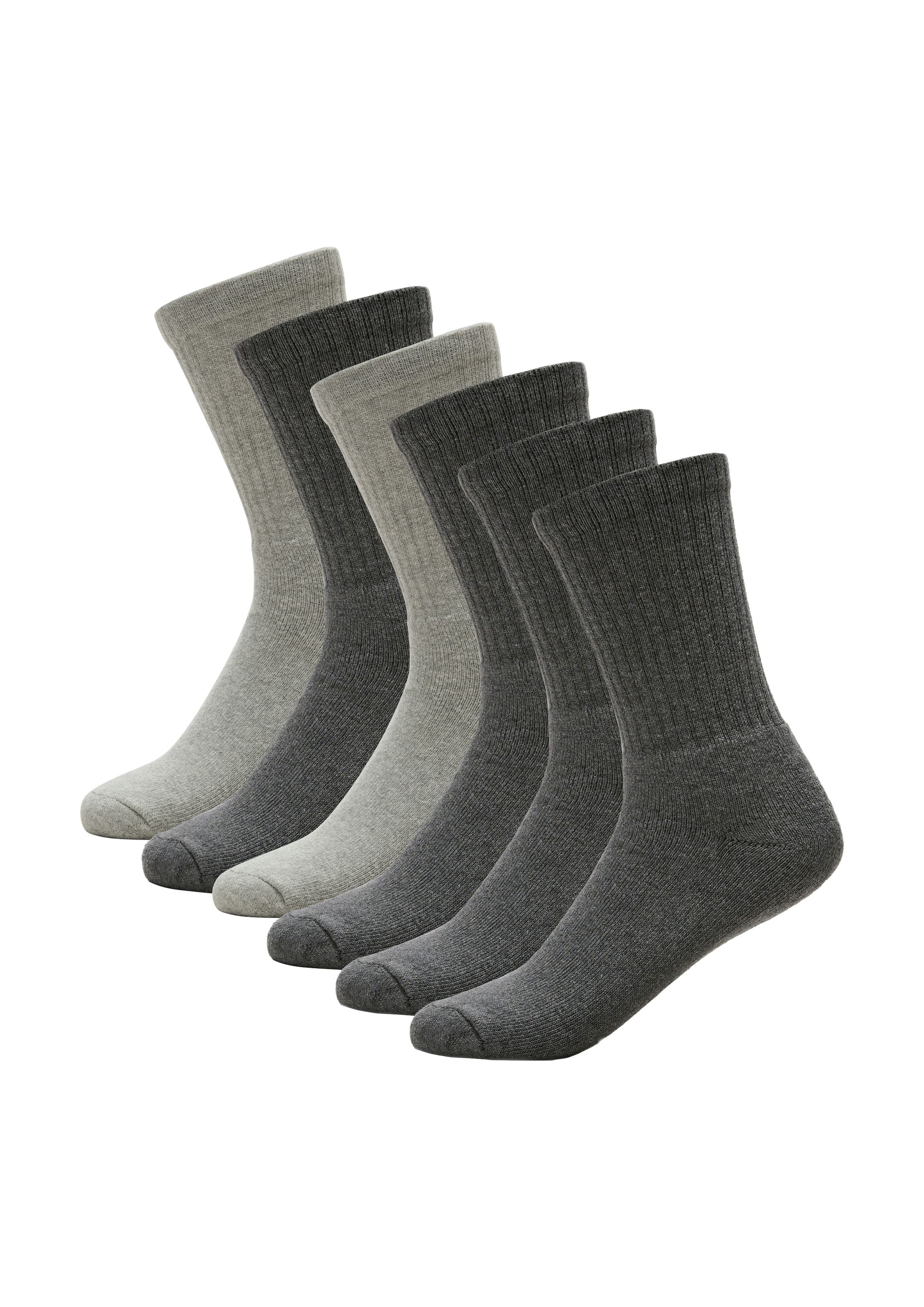 s.Oliver »essentials« 6 Paar tlg. elastischer, druckfreier Bund