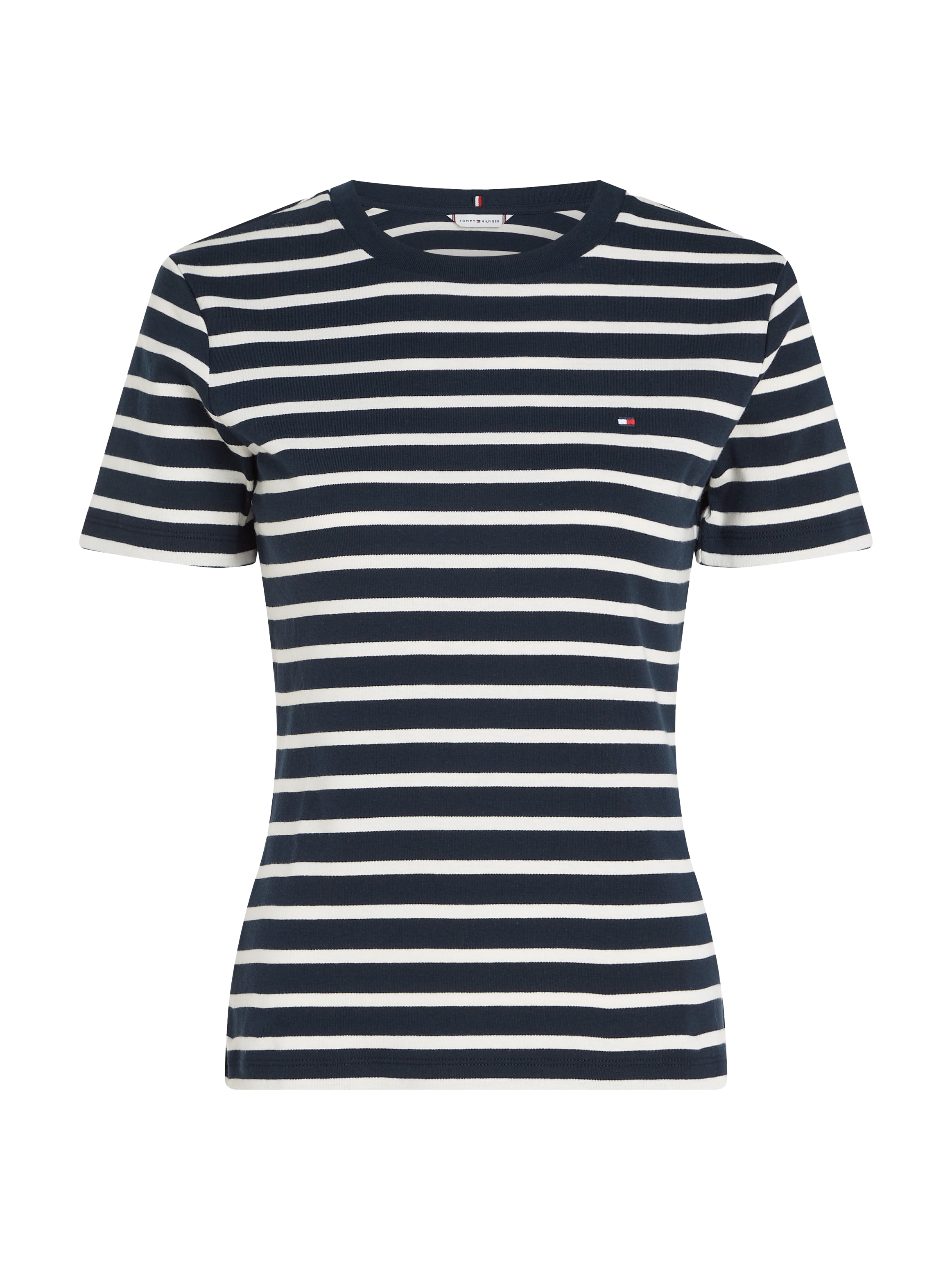 Tommy Hilfiger T-Shirt »NEW SLIM CODY C-NK SS«, mit Logostickerei