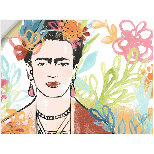 von »Porträt Collection St.), bei Frauen, Wandaufkleber Bilder Wandbild OTTO (1 bestellen Frida Größen Poster Artland von A«, oder versch. in Leinwandbild, Alubild, als