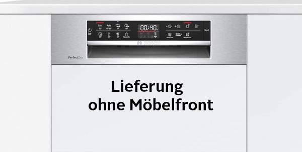 BOSCH Unterbaugeschirrspüler »SPU6ZMS35E«, Serie 6, SPU6ZMS35E, 10 Maßgedecke