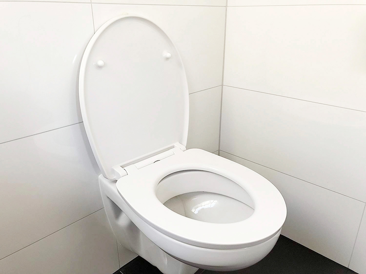 ADOB WC-Sitz »Zebra«, Absenkautomatik, zur Reinigung auf Knopfdruck abnehmbar