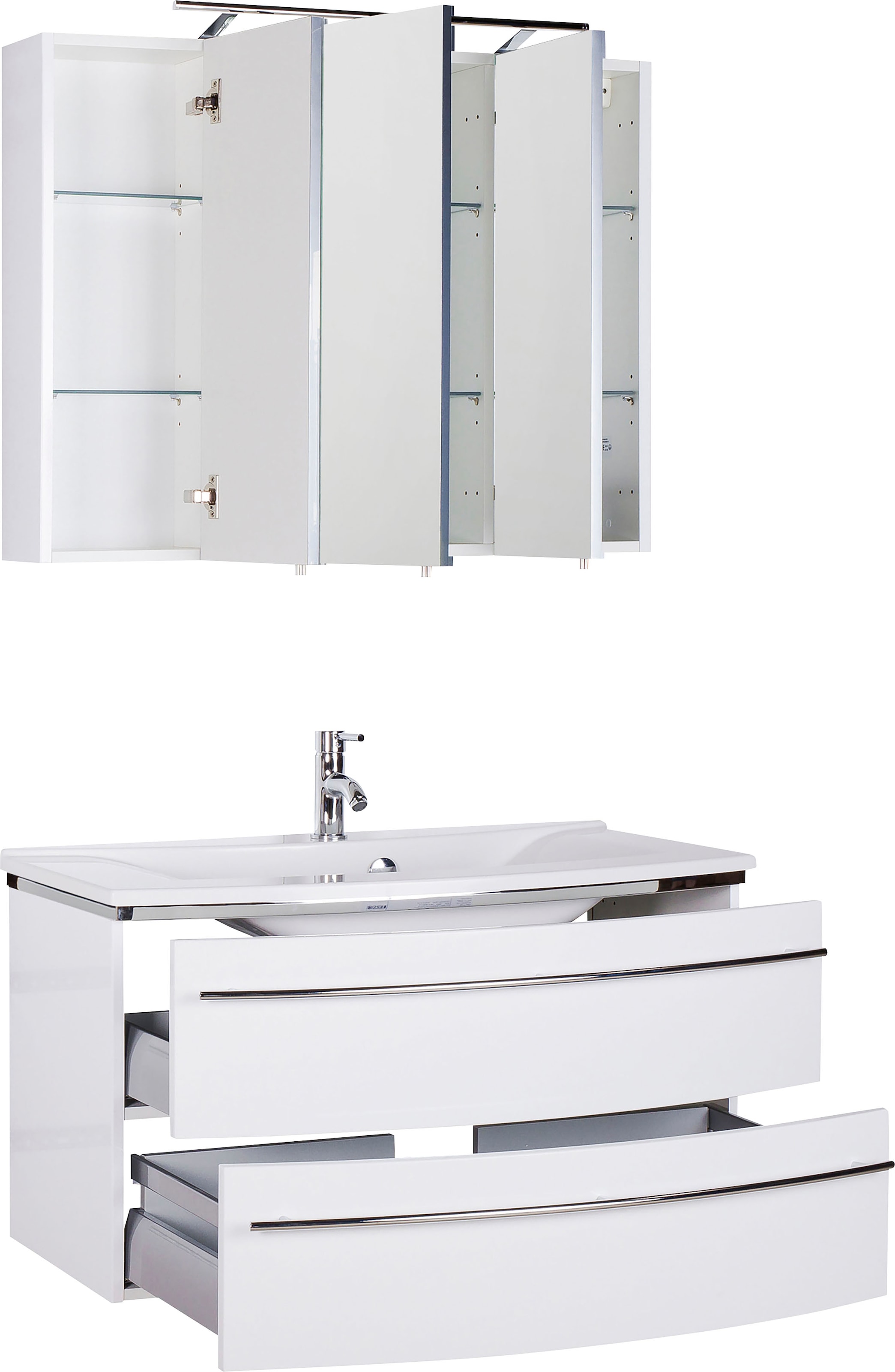 Saphir Badmöbel-Set »3040«, (2 St.), Breite 90 cm