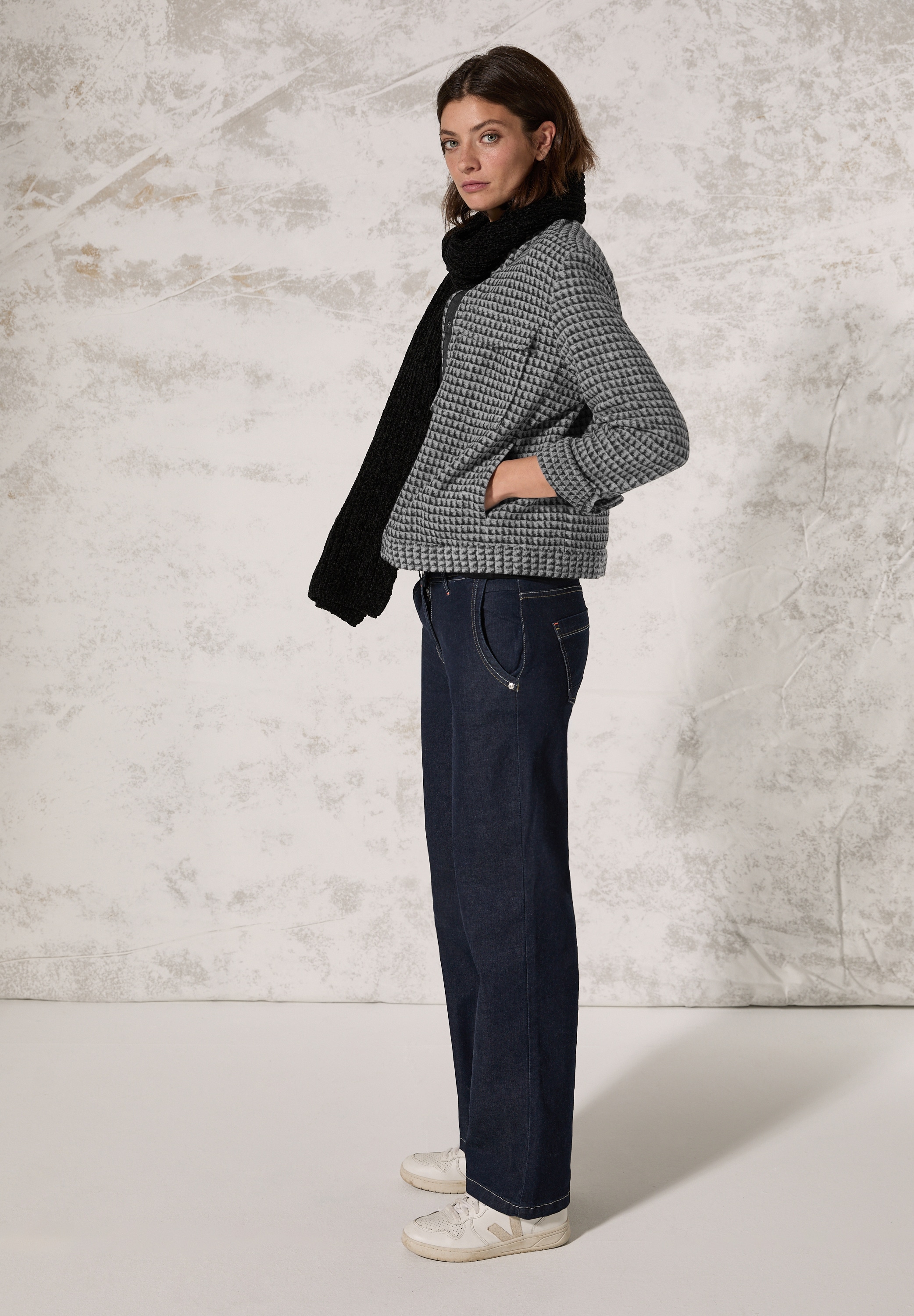 Cecil Jackenblazer, mit Jaquard Muster