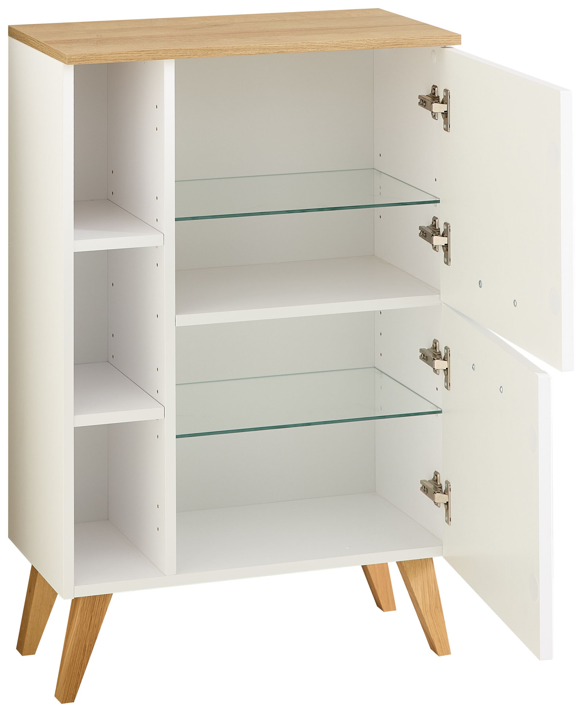 Saphir Badmöbel-Set »5-teilig, mit Soft-Close Türen und Fuß-Set« Set, 7 Stk. tlg.