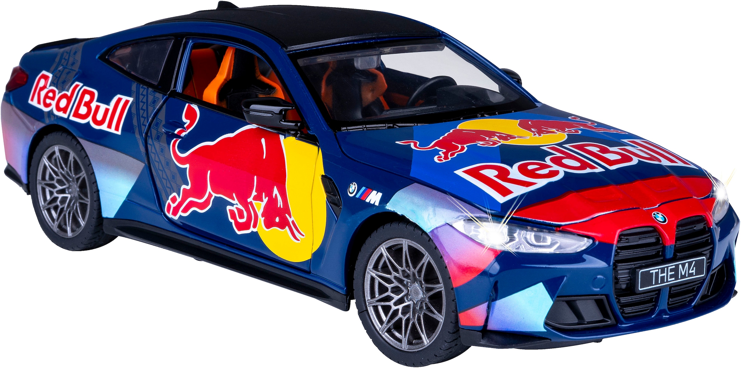 Jamara Spielzeug-Auto »Diecast BMW M4 blau«, LED Licht; Maßstab 1:24