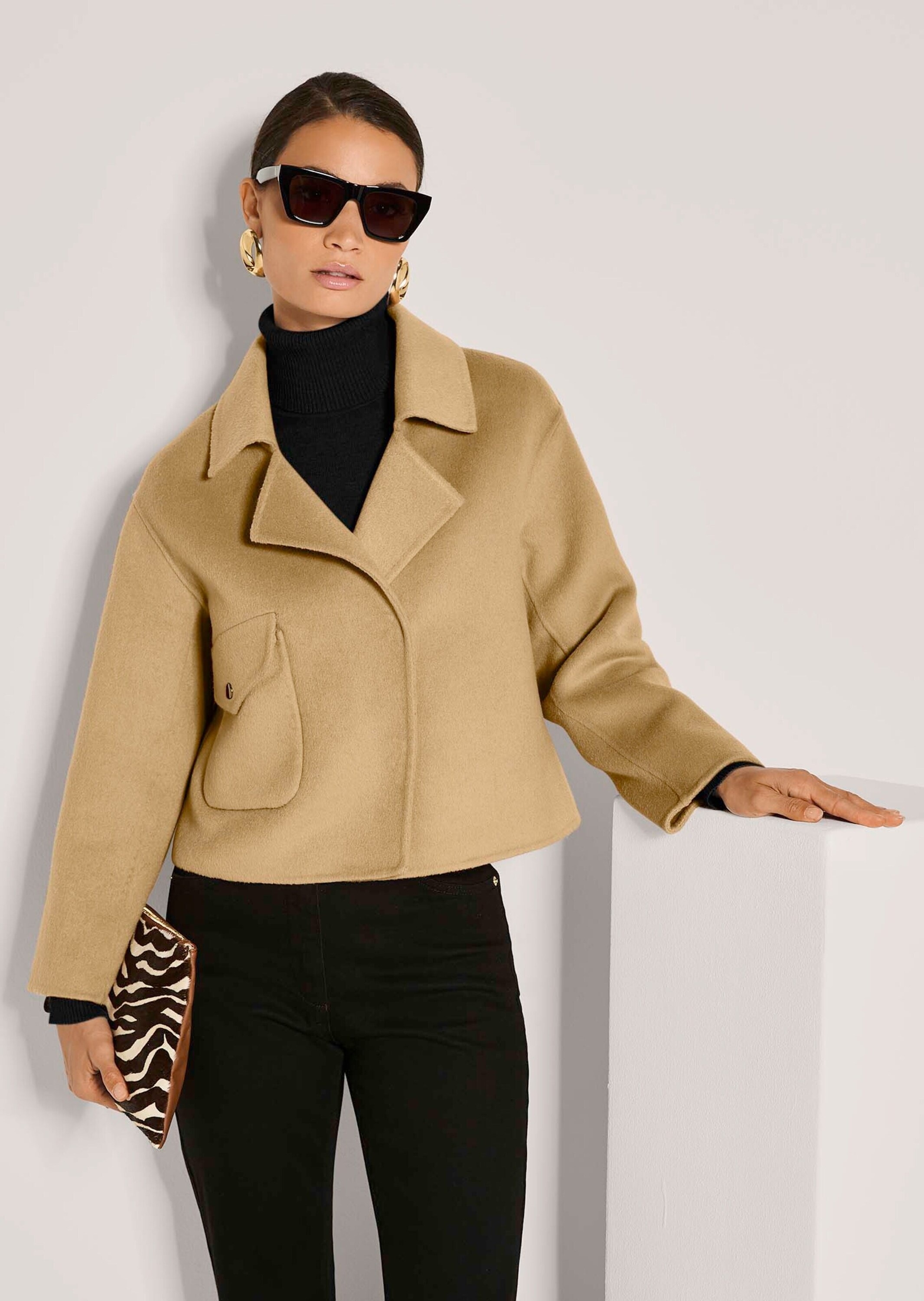 MADELEINE Kurzjacke »Doubleface-Jacke aus Wolle Doubleface-Jacke aus Wolle«