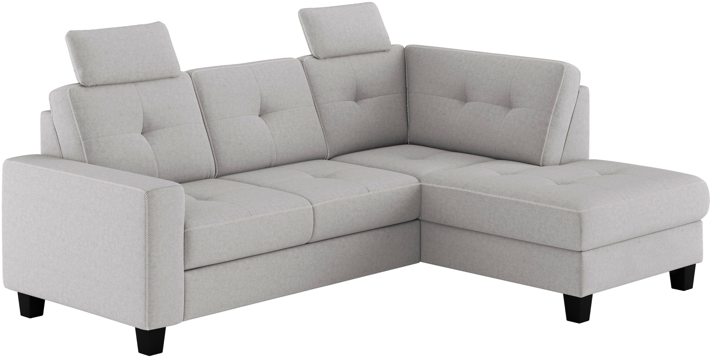 Home affaire Ecksofa »Varese« wahlweise mit Bettfunktion und Bettkasten