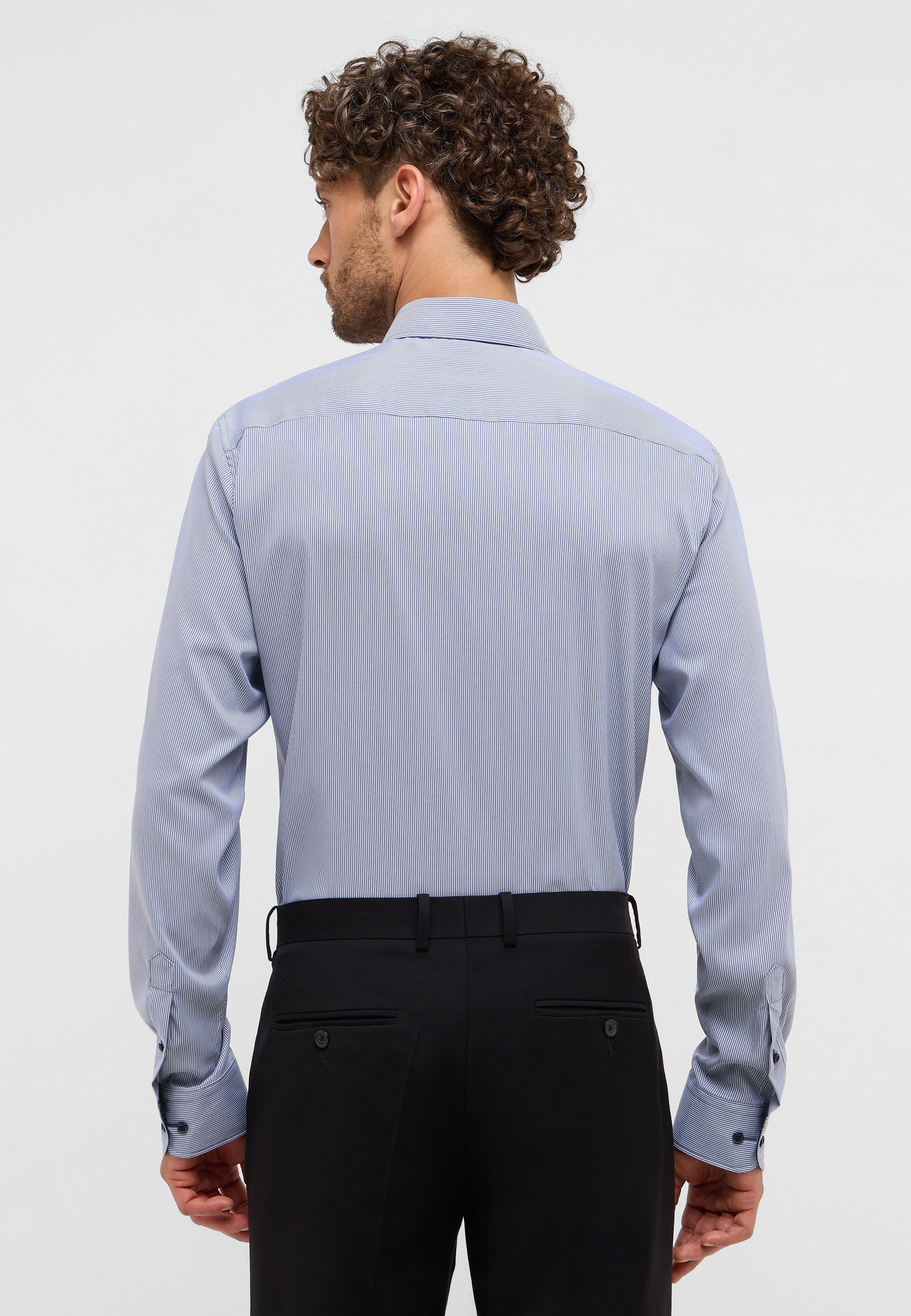 Eterna Langarmhemd »SLIM FIT«, EASY IRON (bügelleicht)