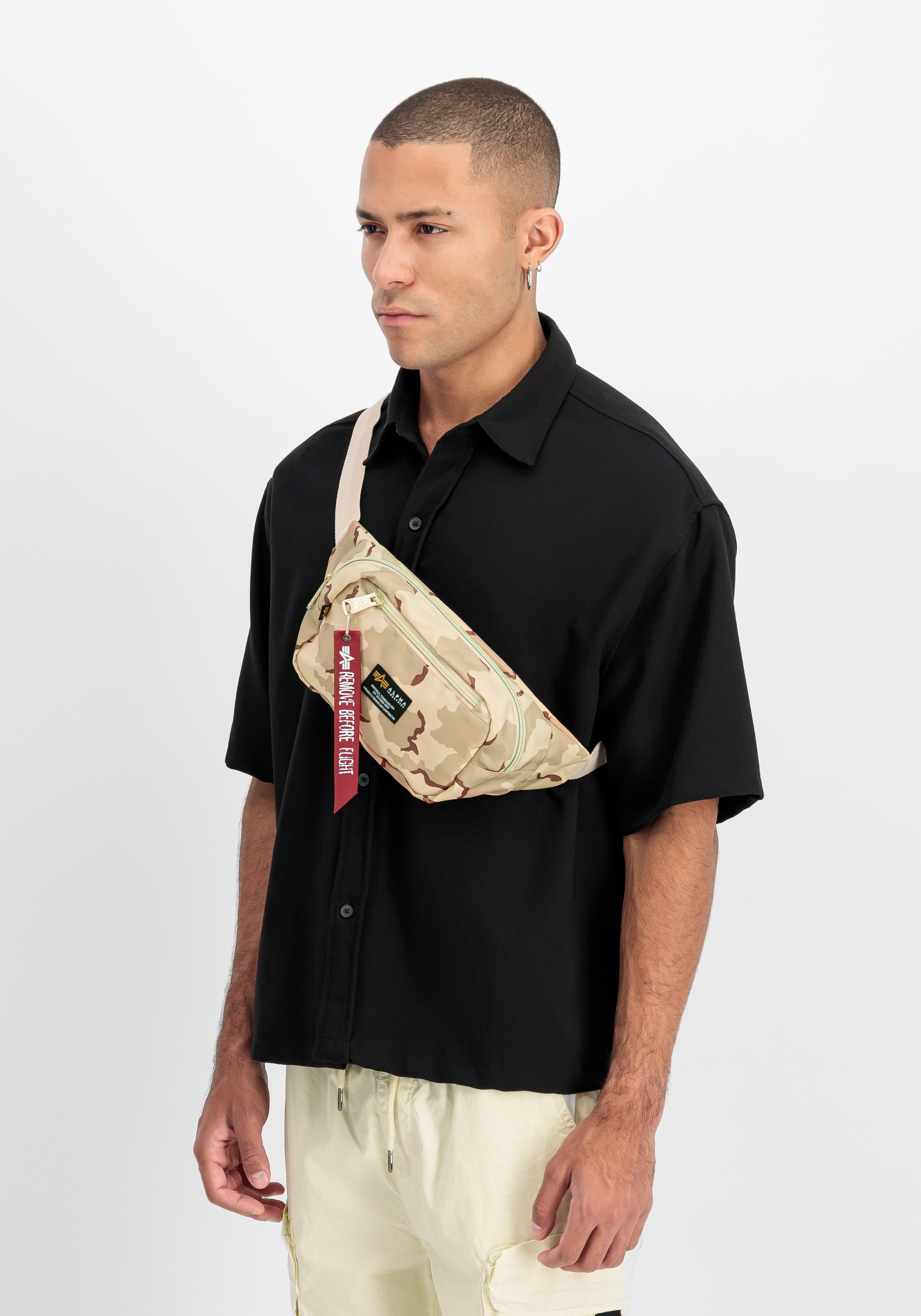 Alpha Industries Tragetasche »Crew Waist Bag Camo«