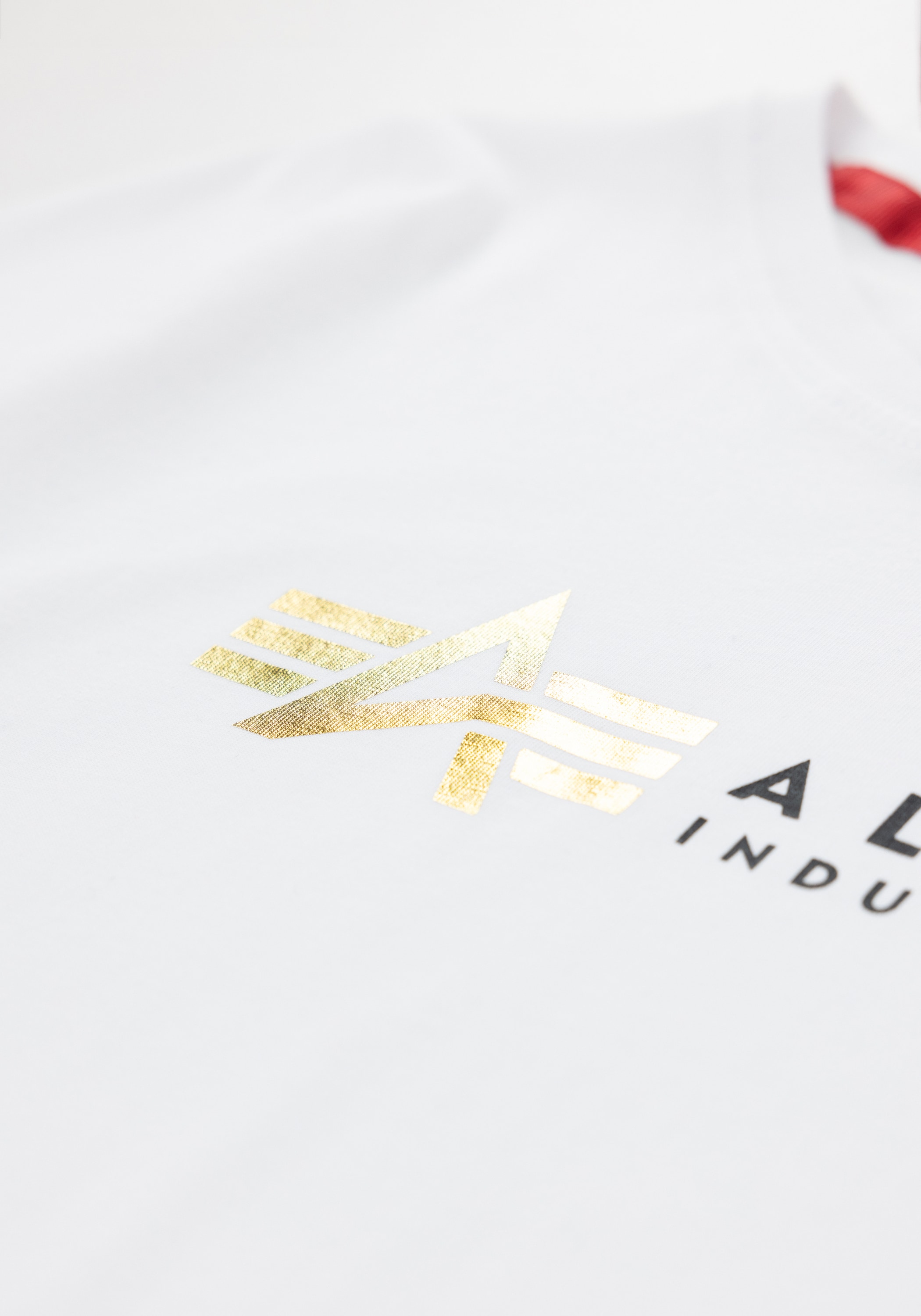 Alpha Industries T-Shirt »Alpha Industries Kids - T-Shirts Alpha Label T Foil Print Kids«