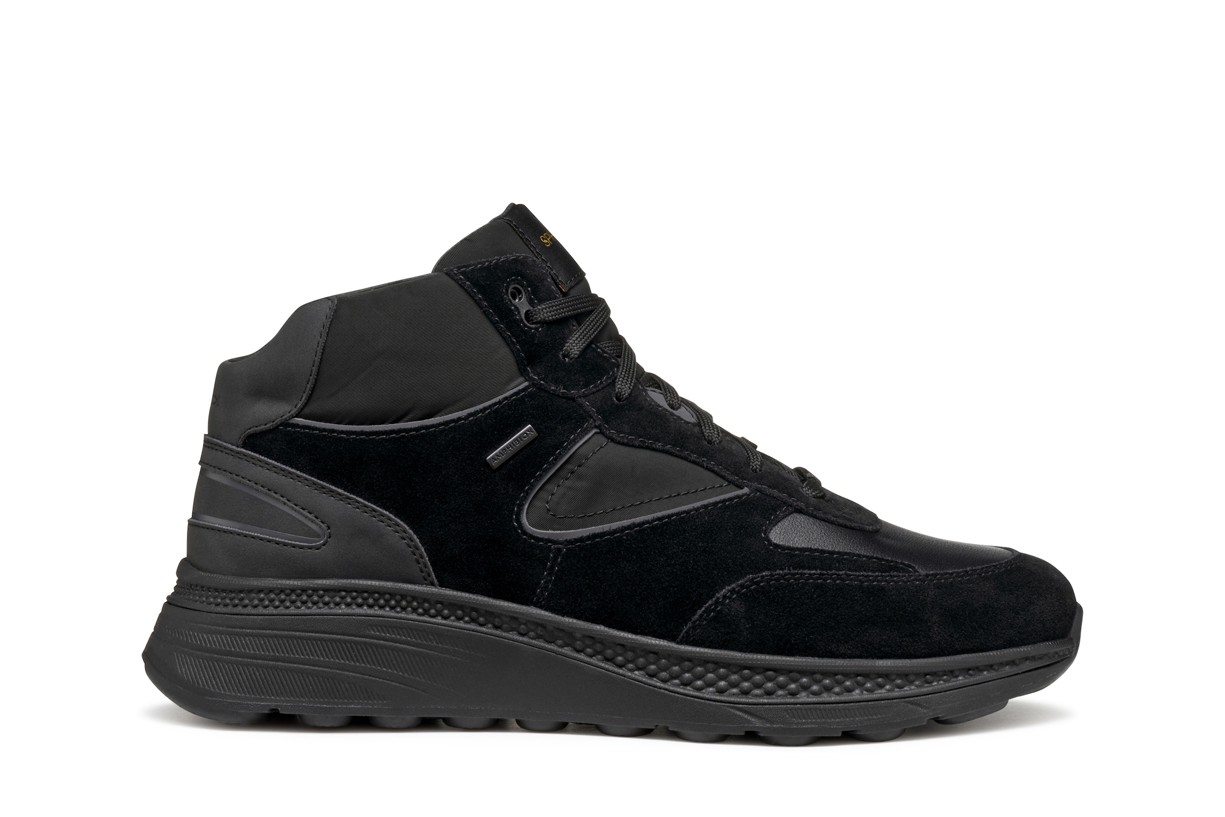 Geox Sneaker »U SPHERICA ACTIF X1«  Schnürboots, Keilboots mit TEX-Ausstattung, im Materialmix