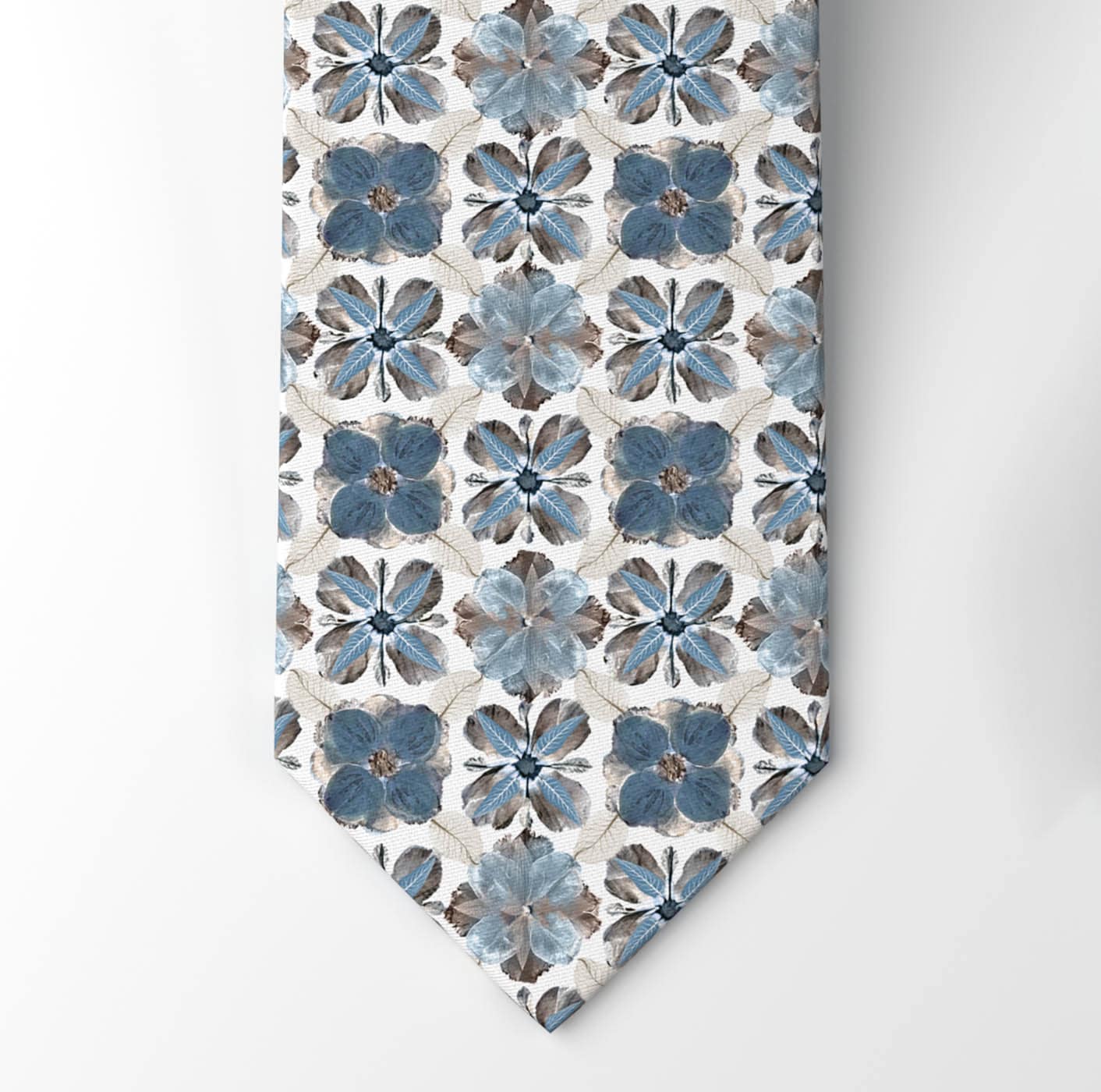 OLYMP Krawatte Set, 2 Stk. Set mit Einstecktuch