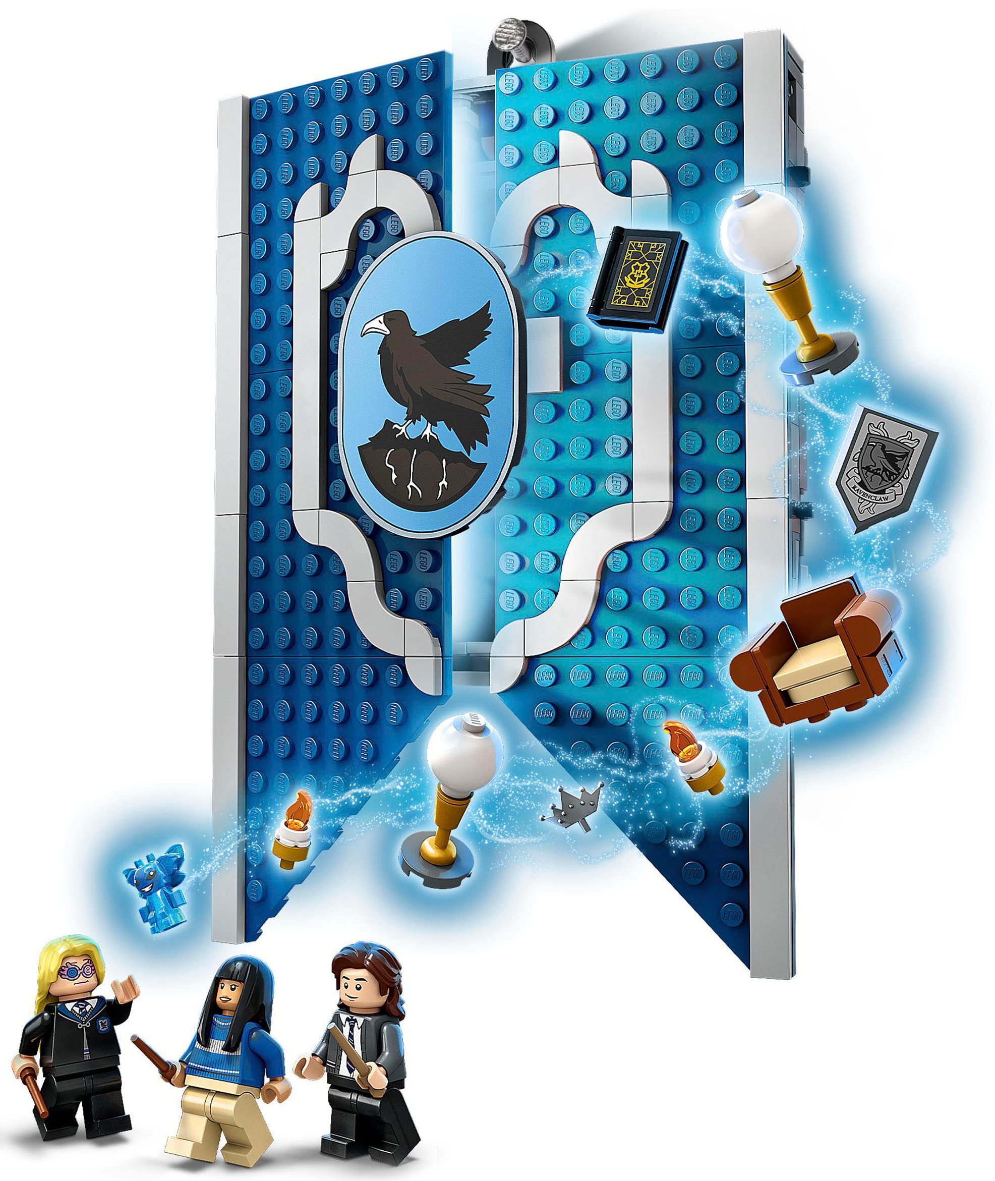 LEGO® Konstruktionsspielsteine »Hausbanner Ravenclaw (76411), LEGO® Harry Potter™«, (305 St.)