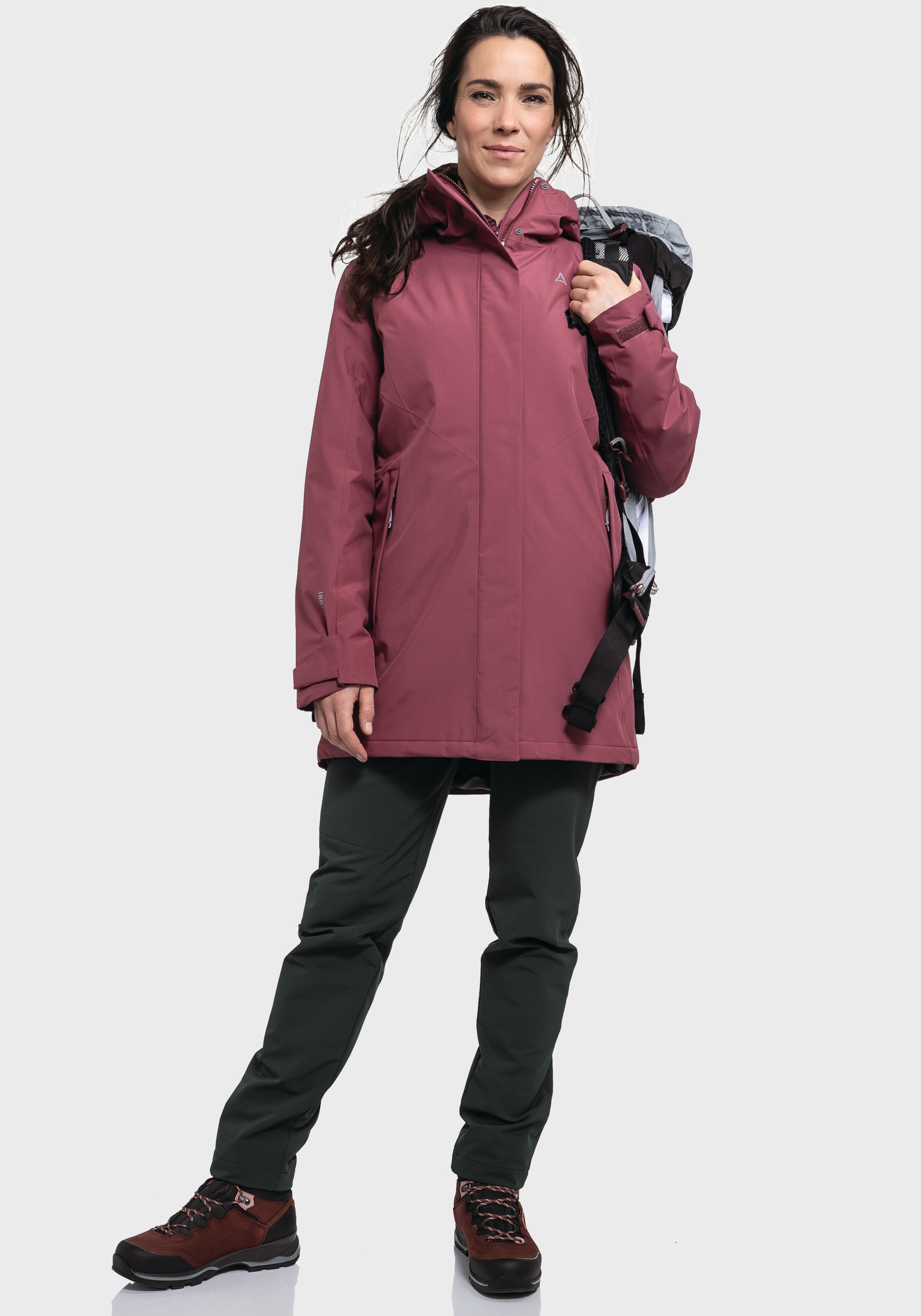 Schöffel Parka »Hiking Parka Style Froda WMS«, mit Kapuze