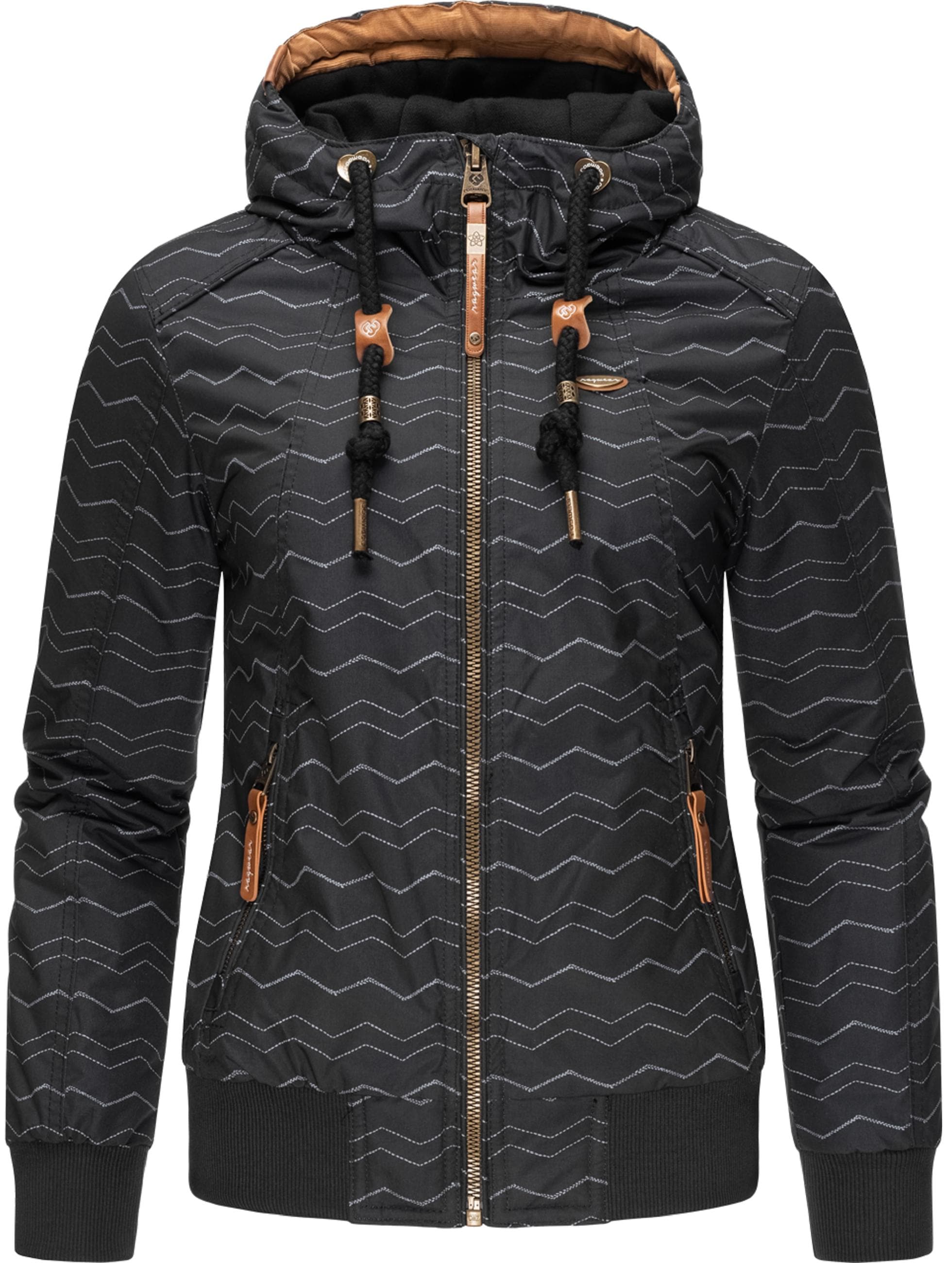 Ragwear Outdoorjacke »Winterjacke Druna Zig Zag Winter«