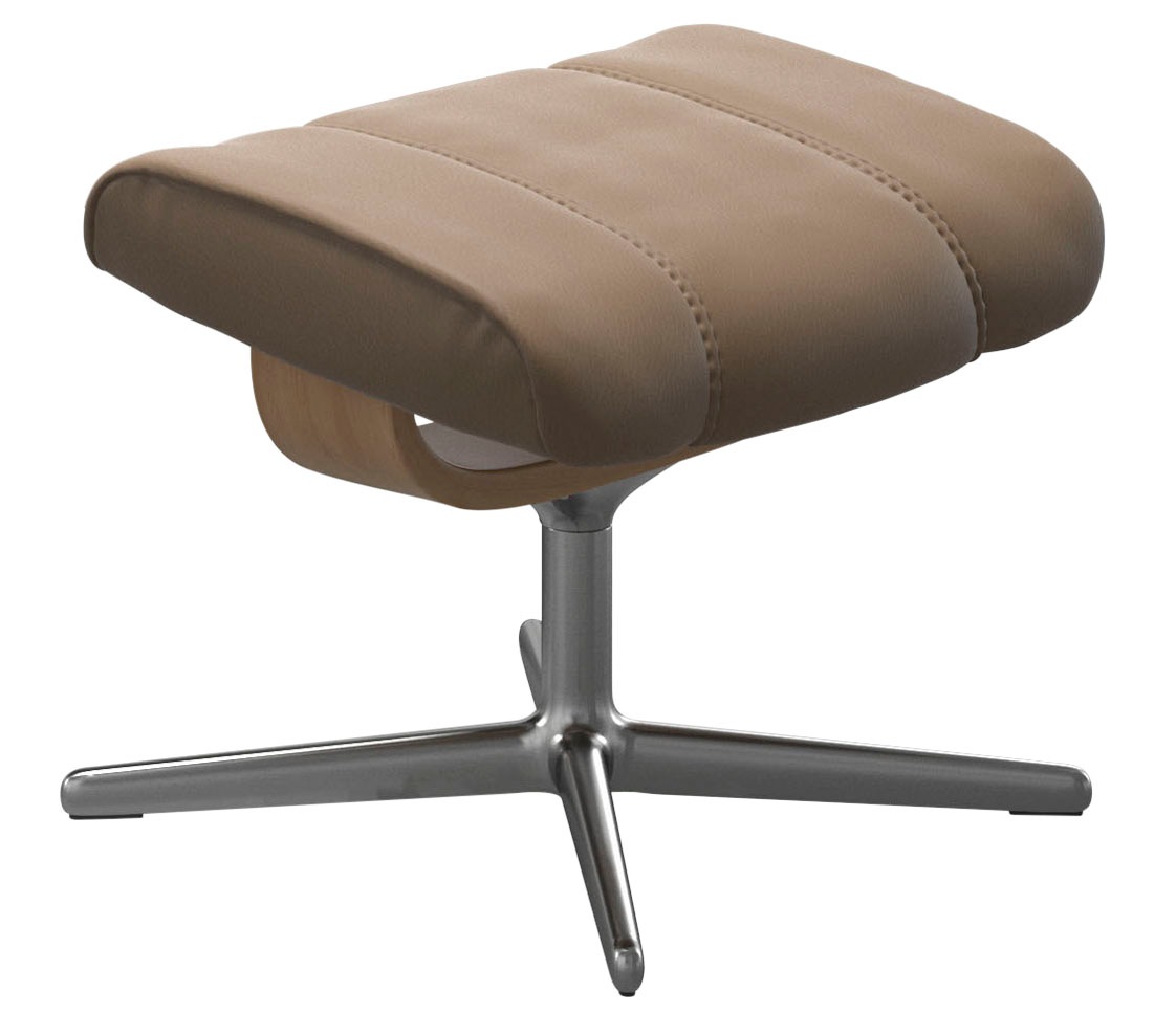 Stressless® Fußhocker »Consul«, mit Cross Base, Größe S, M & L, Holzakzent Eiche