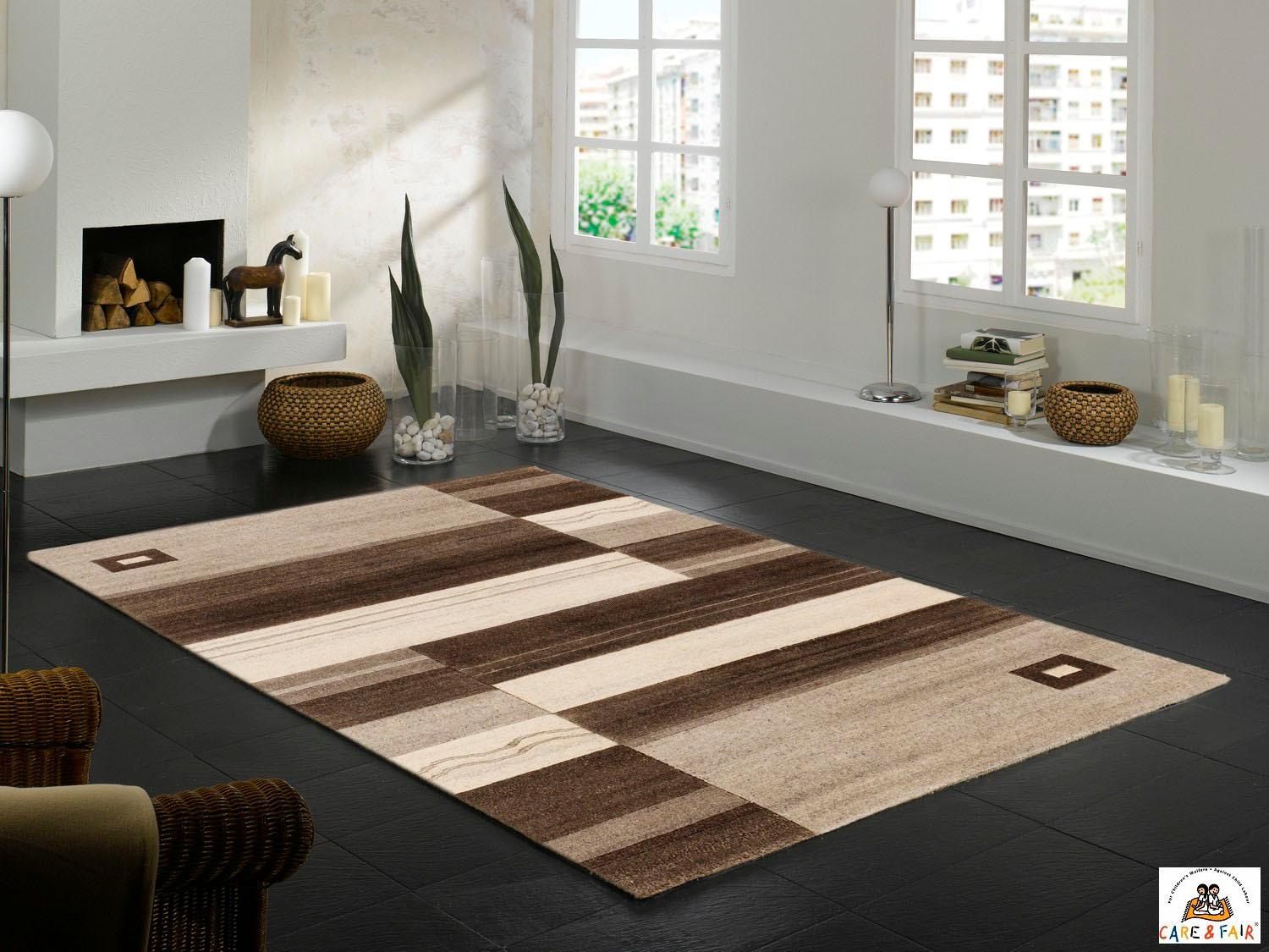 OCI DIE TEPPICHMARKE Teppich »Kandu Allover«, rechteckig, 8 mm Höhe, handgeknüpft, Wohnzimmer