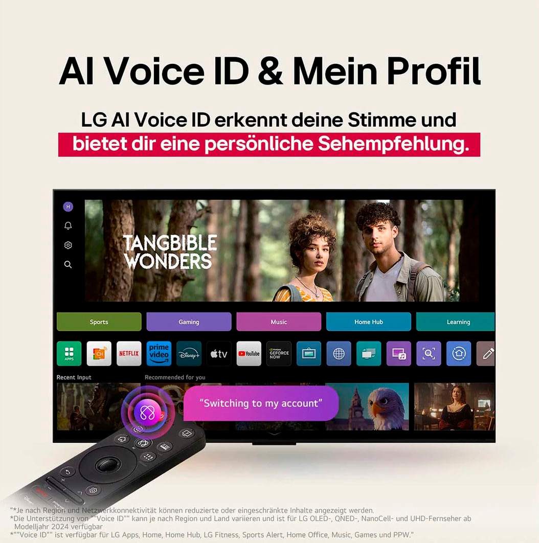 LG OLED-Fernseher »OLED55G59LS«, 4K Ultra HD, Smart-TV