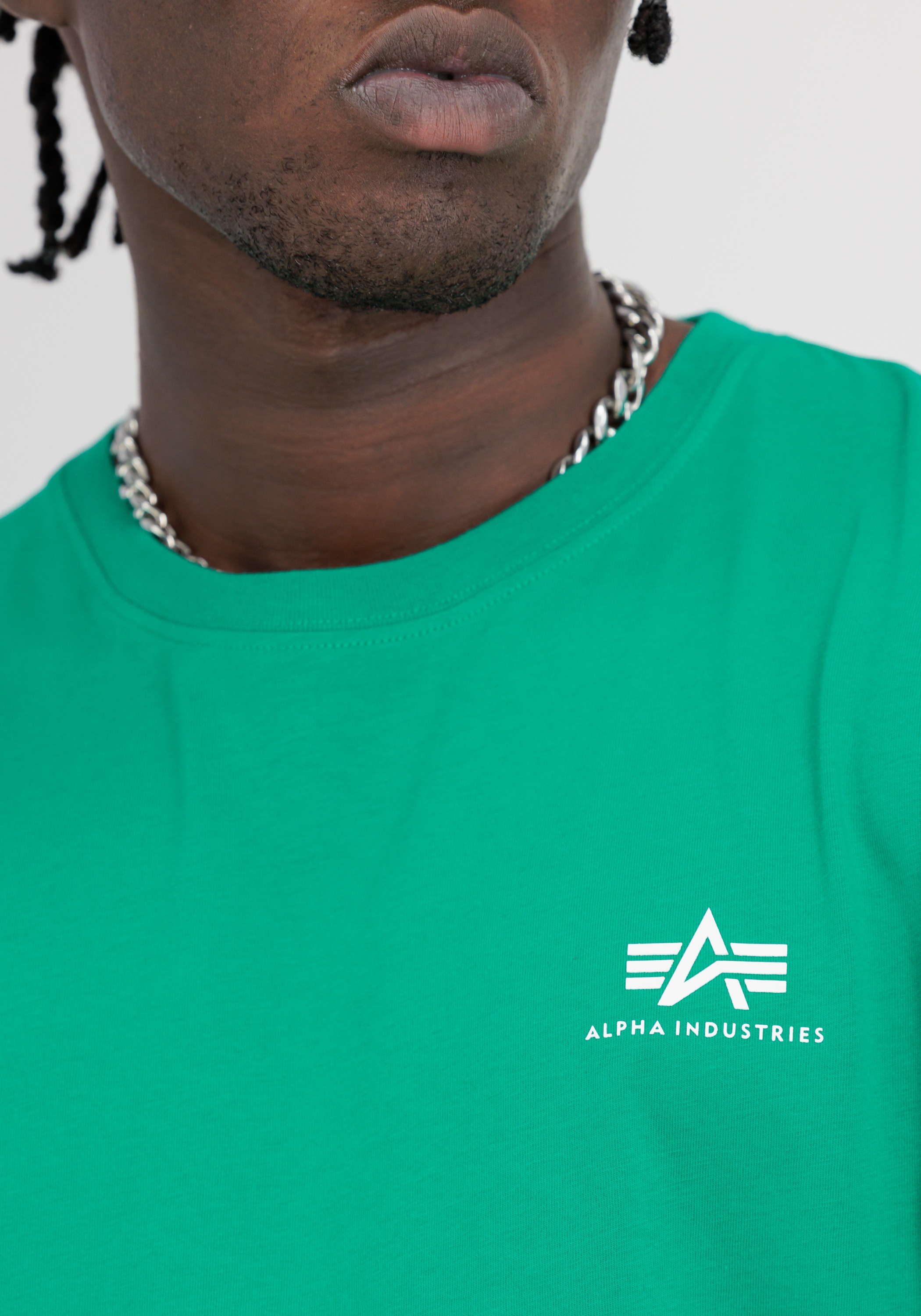 Alpha Industries T-Shirt »Alpha Industries Men - T-Shirts Basic T-Shirt SL«