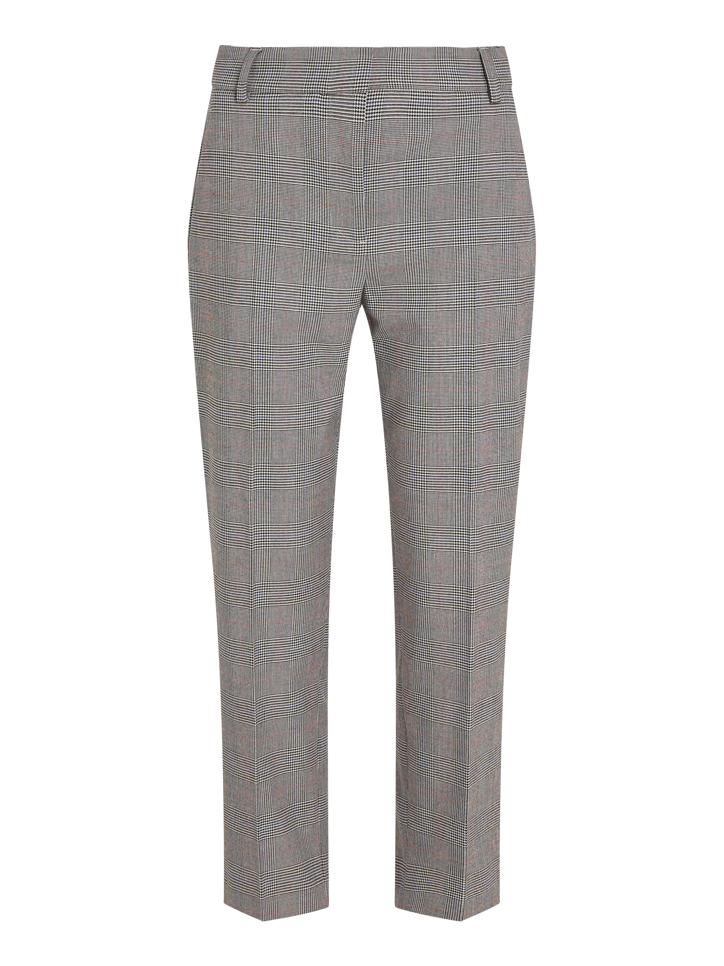 Tommy Hilfiger Webhose »POW CHECK SLIM STRAIGHT PANT«, (Global Serie TH WOMEN), im Karodessin