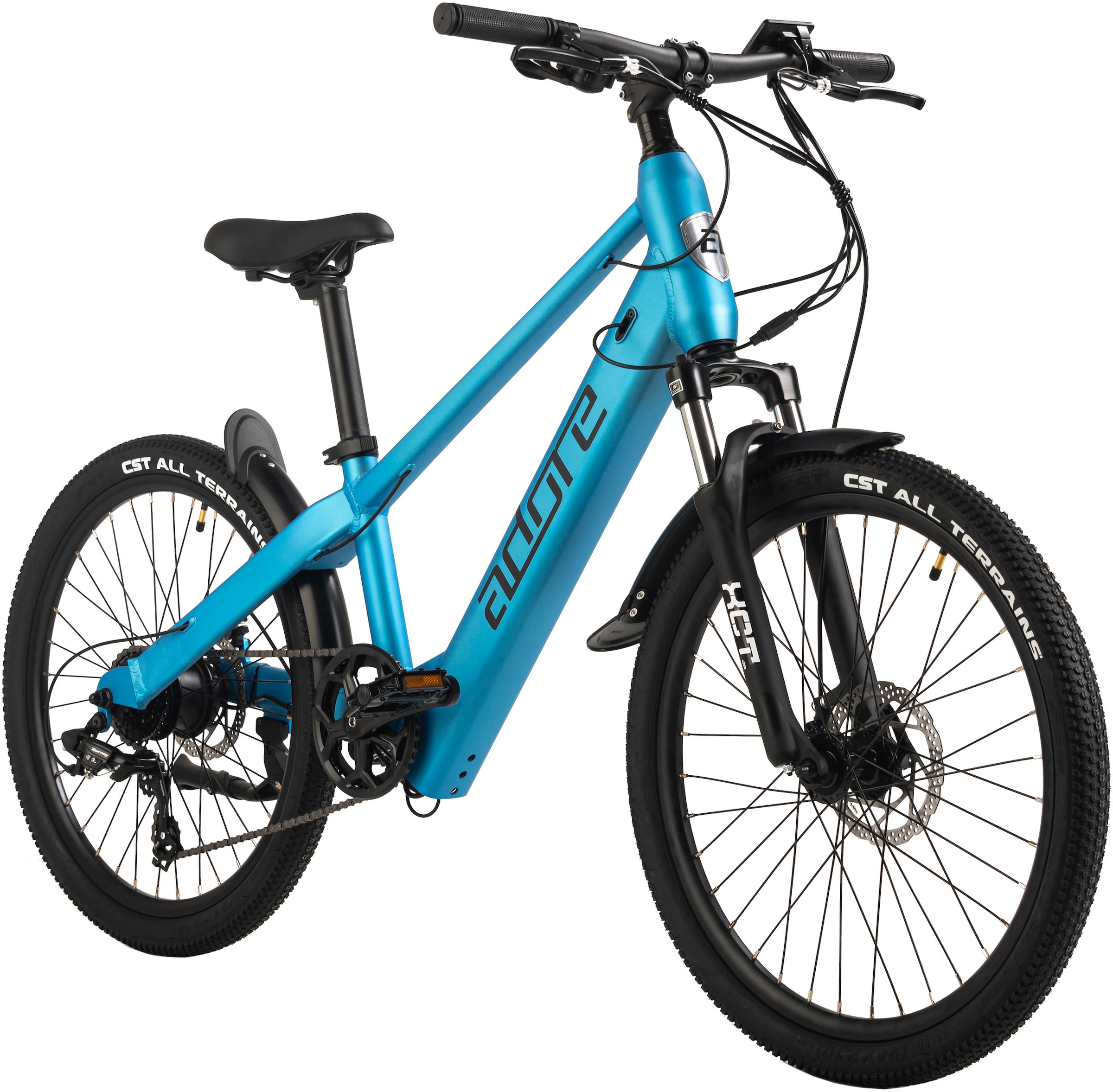 Adore »KS-240« 7 Gang Shimano Tourney Schaltwerk Kettenschaltung Heckmotor 250 W Pedelec, Elektrofahrrad für Damen u. Herren, MTB