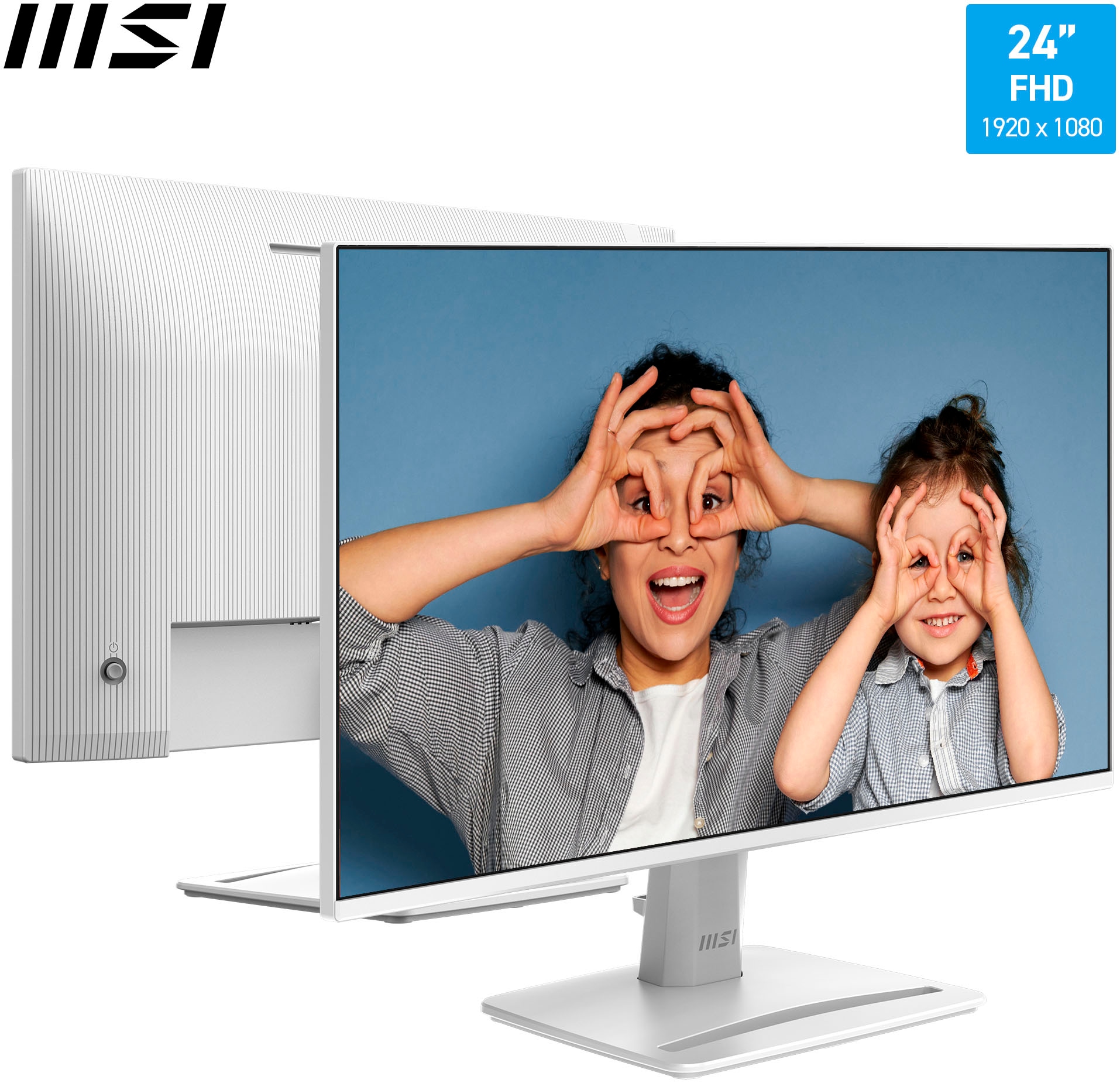 MSI LED-Monitor »PRO MP243W E14« 60,5 cm/24 ″  1920 x 1080 px Full HD 1 Reaktionszeit 144 Hz neigbar, Lautsprecher