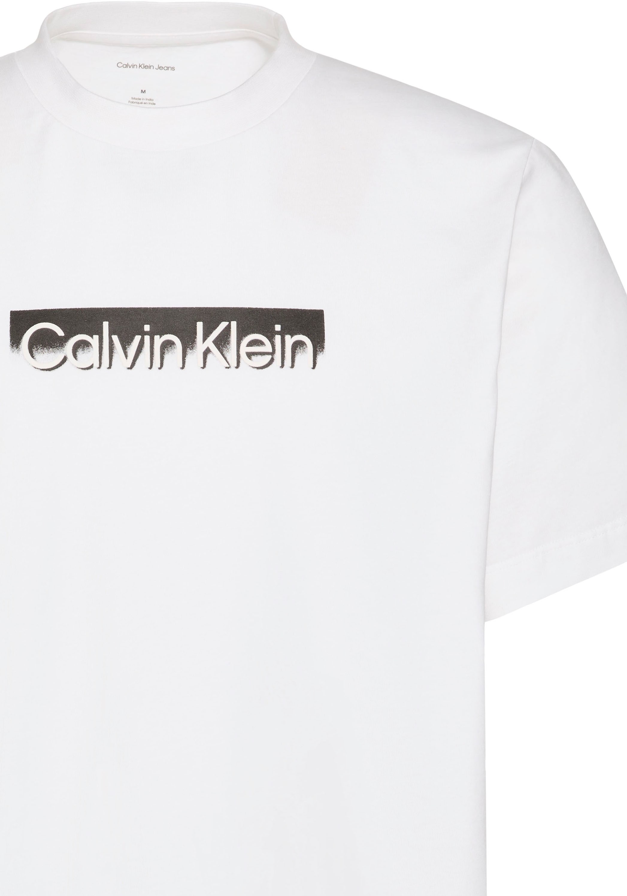Calvin Klein T-Shirt »20S EU WHOLESALE SPORTSWEAR GRAP« Regular fit mit Rundhalsausschnitt