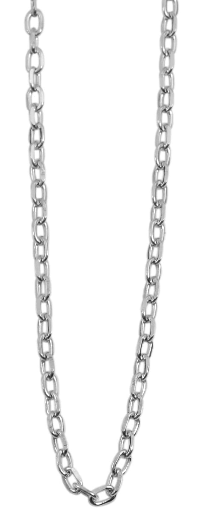 Adelia´s Gliederkette »Unisex Halskette ¿ Ankerkette aus 925 Silber 60+3«
