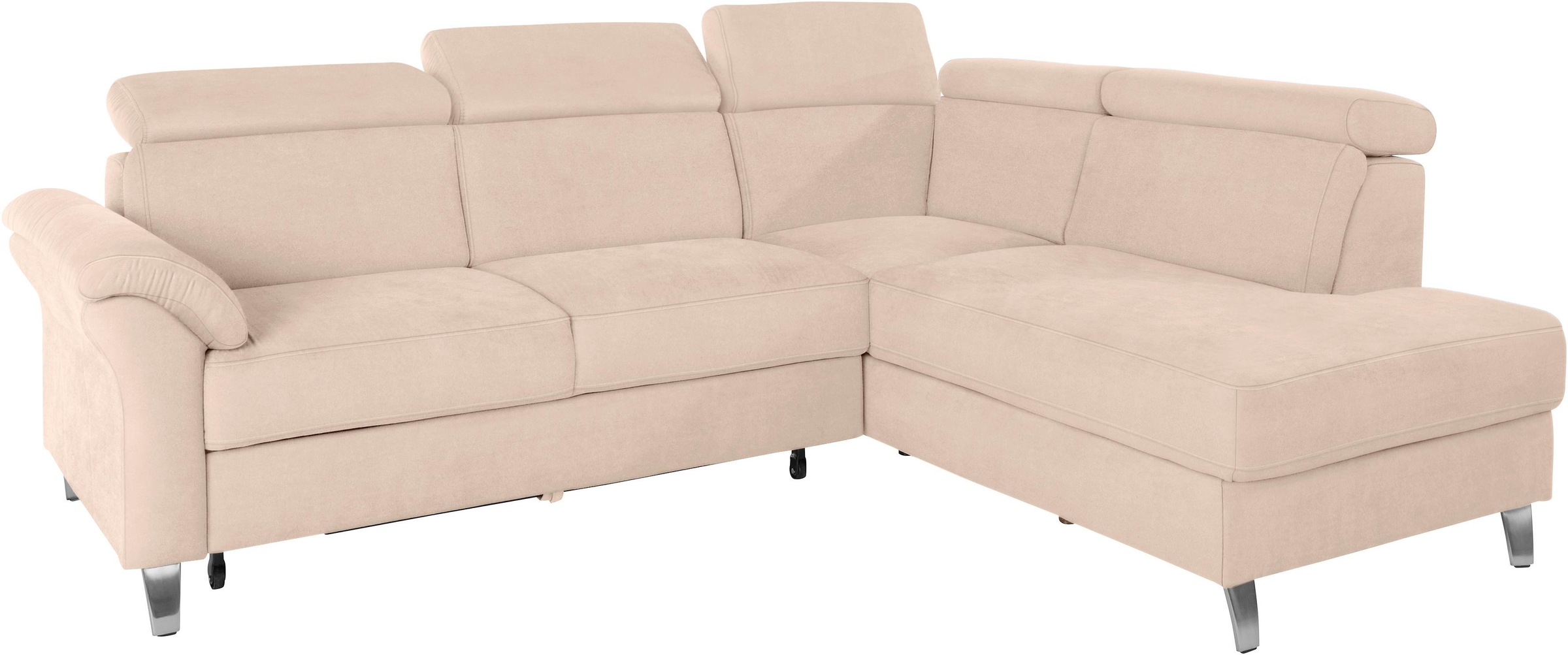 sit&more Ecksofa »Arngast L-Form« inklusive Kopfteilverstellung und Federkern