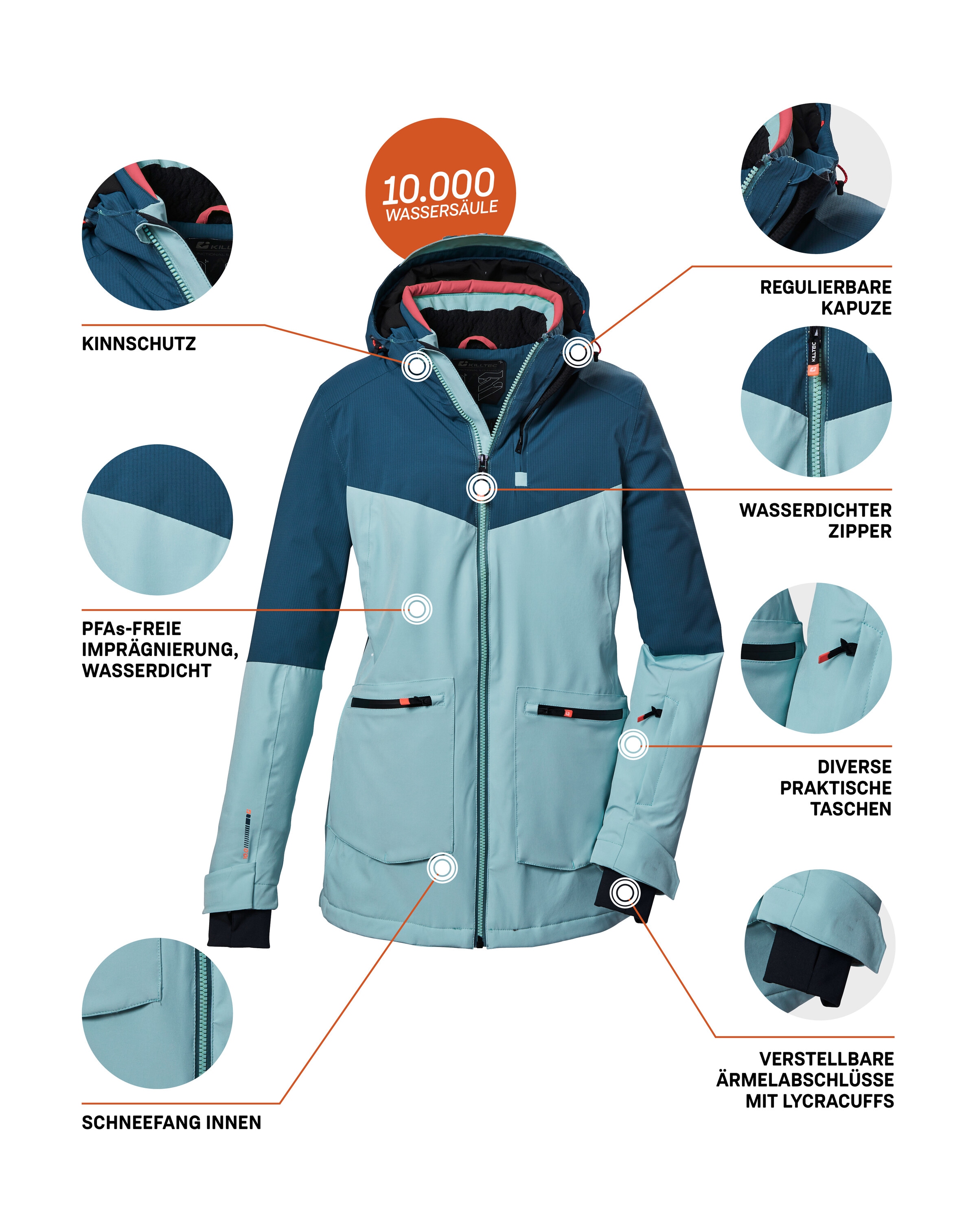 Killtec Skijacke »KSW 40 WMN SKI JCKT«