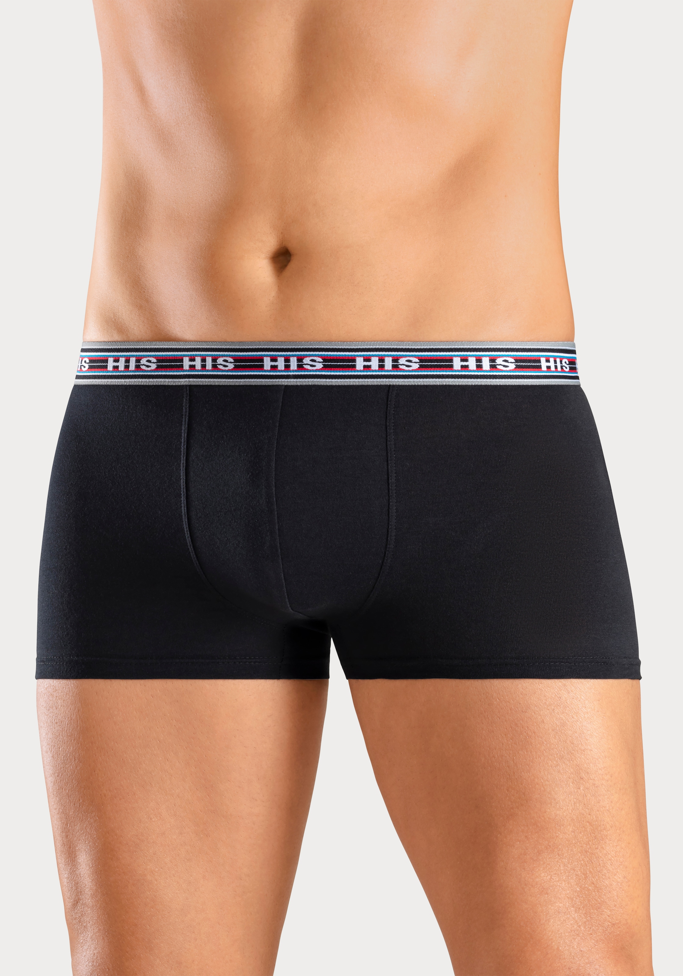 H.I.S Boxer »Boxershorts für Herren«, (Packung, 5 St.), aus Baumwoll-Stretch