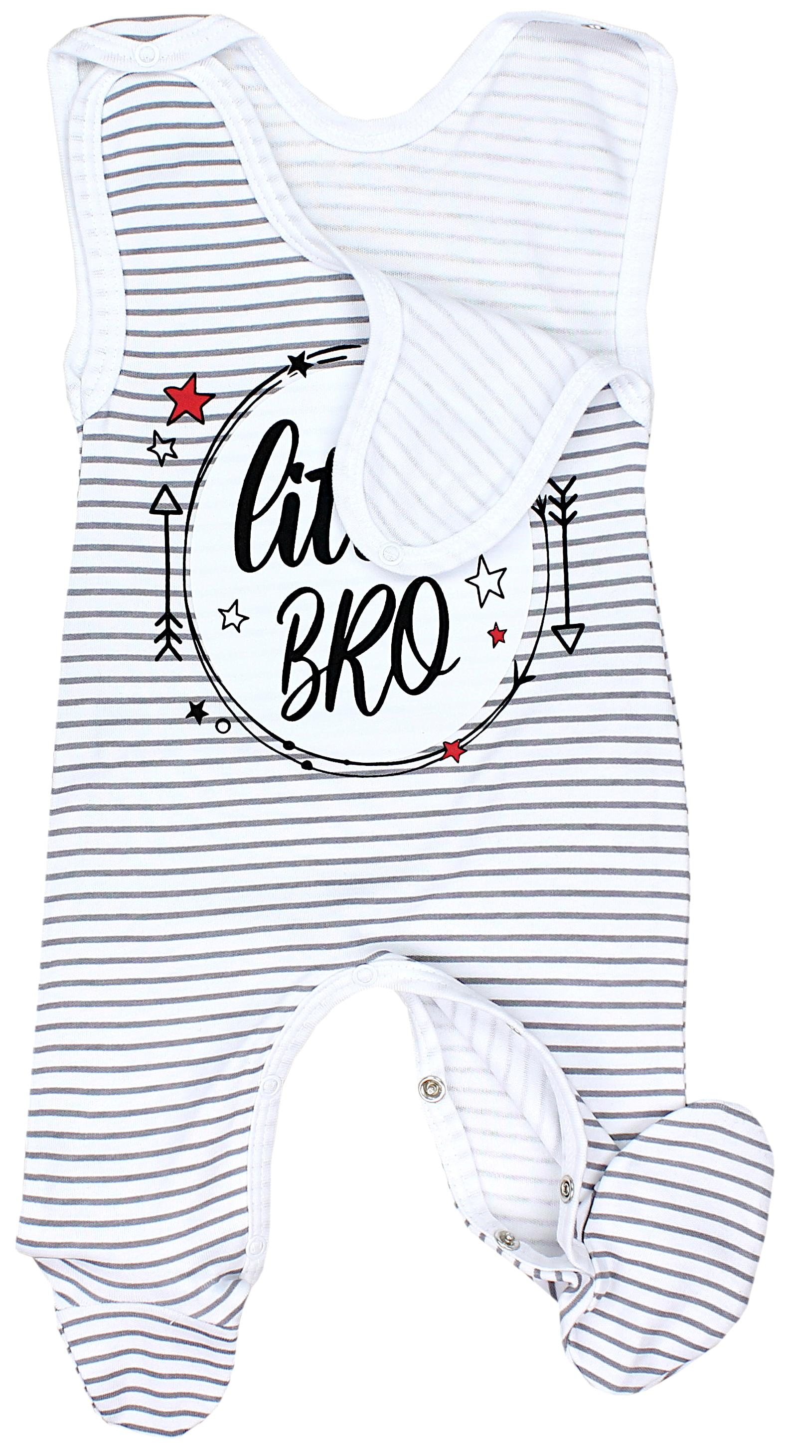 TupTam Strampler »Strampler Baby Strampler mit Aufdruck Spruch 5er Pack«