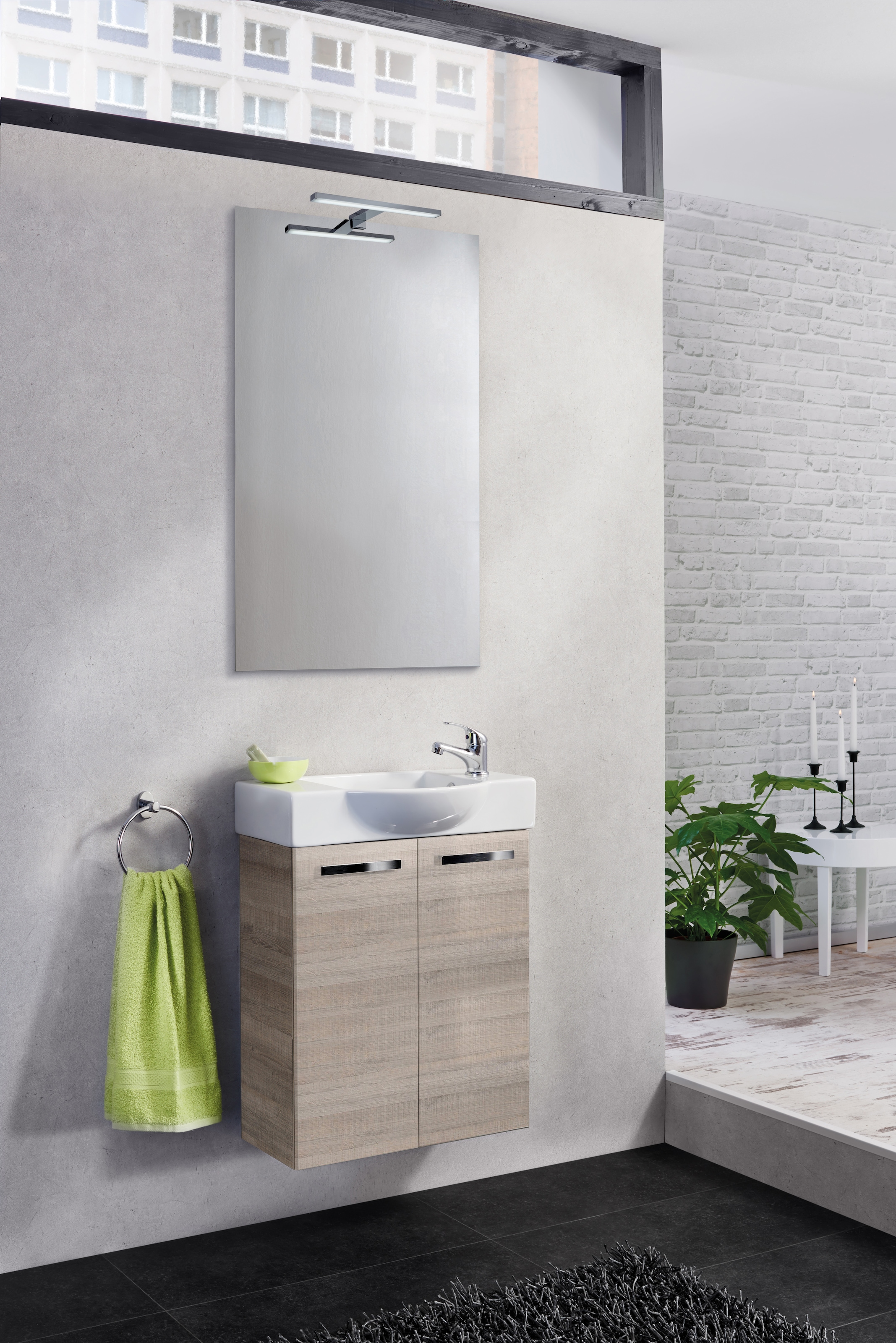 FACKELMANN Waschbeckenunterschrank »SBC«, Badmöbel für Gäste-WC, Breite ca.  55 cm OTTO Online Shop