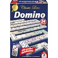 Schmidt Spiele Spiel »Classic Line, Domino«, mit extra großen Spielsteinen